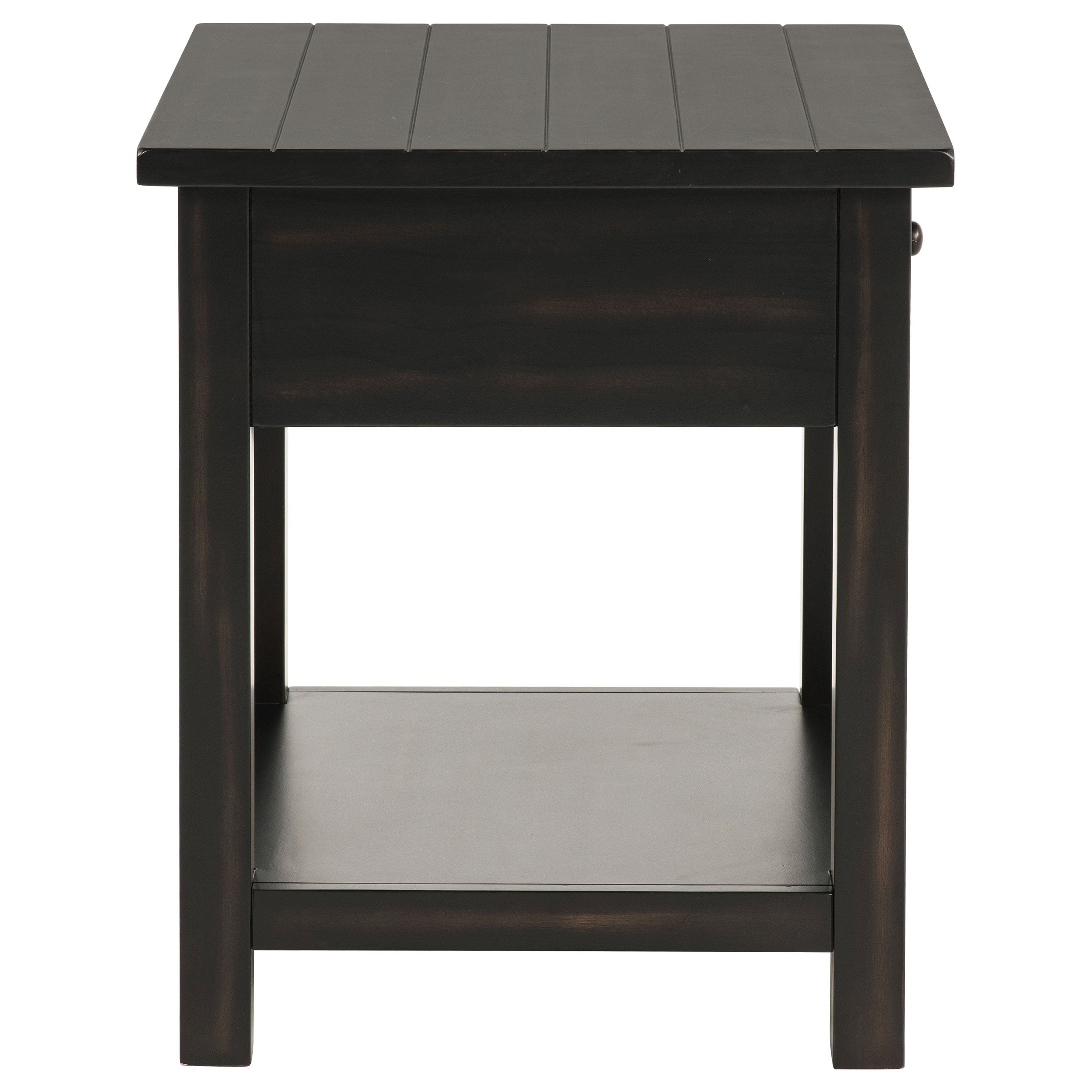 Payne 1-drawer Wood End Table with Shelf