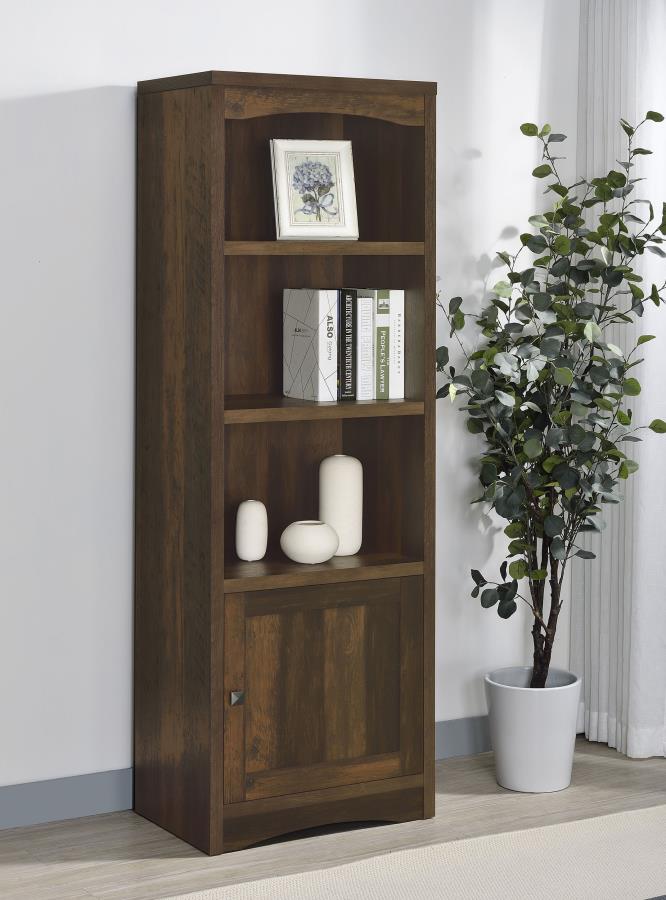 Laughlin 3-shelf Engineered Wood Media Tower