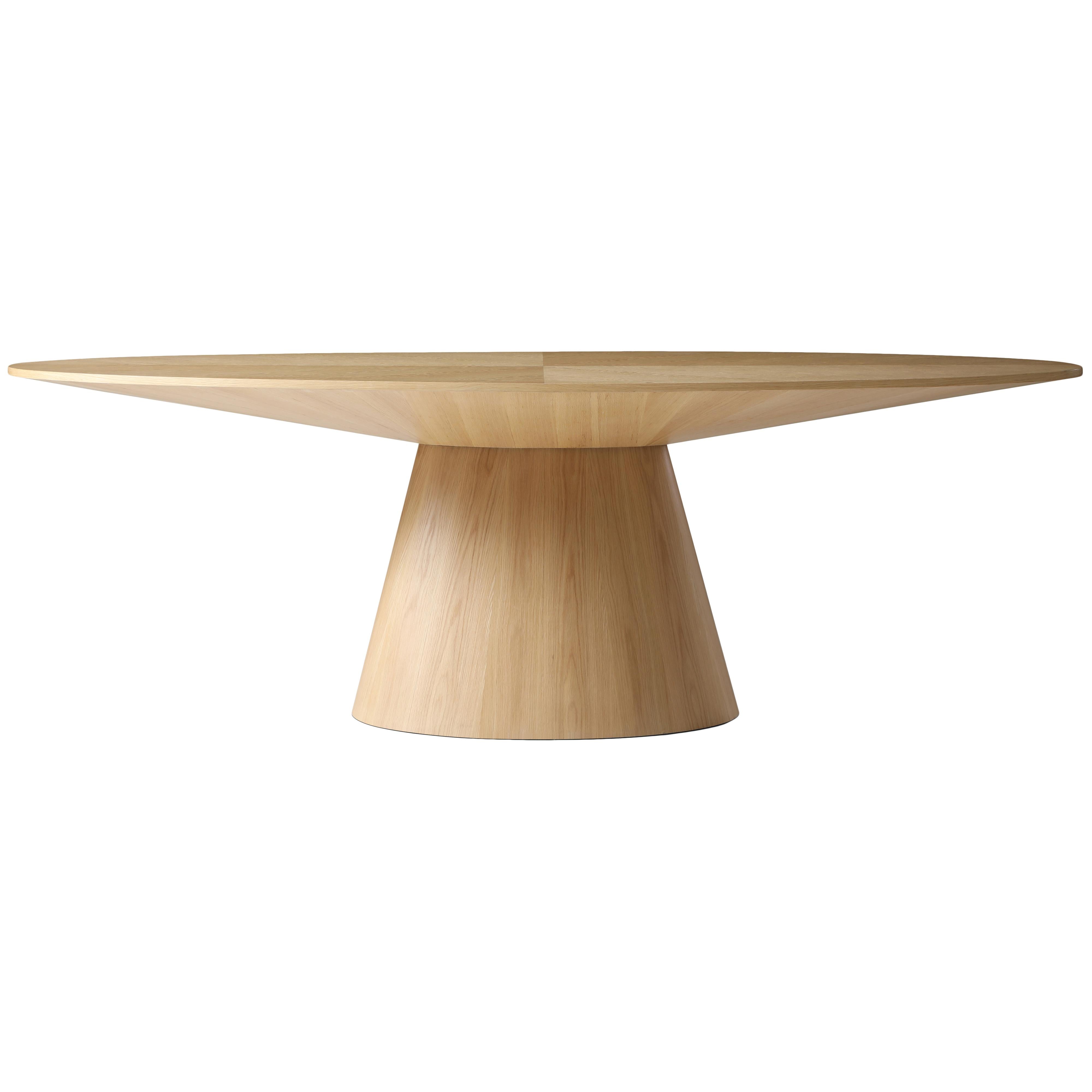 Meridian Gavin Natural White Oak Dining Table