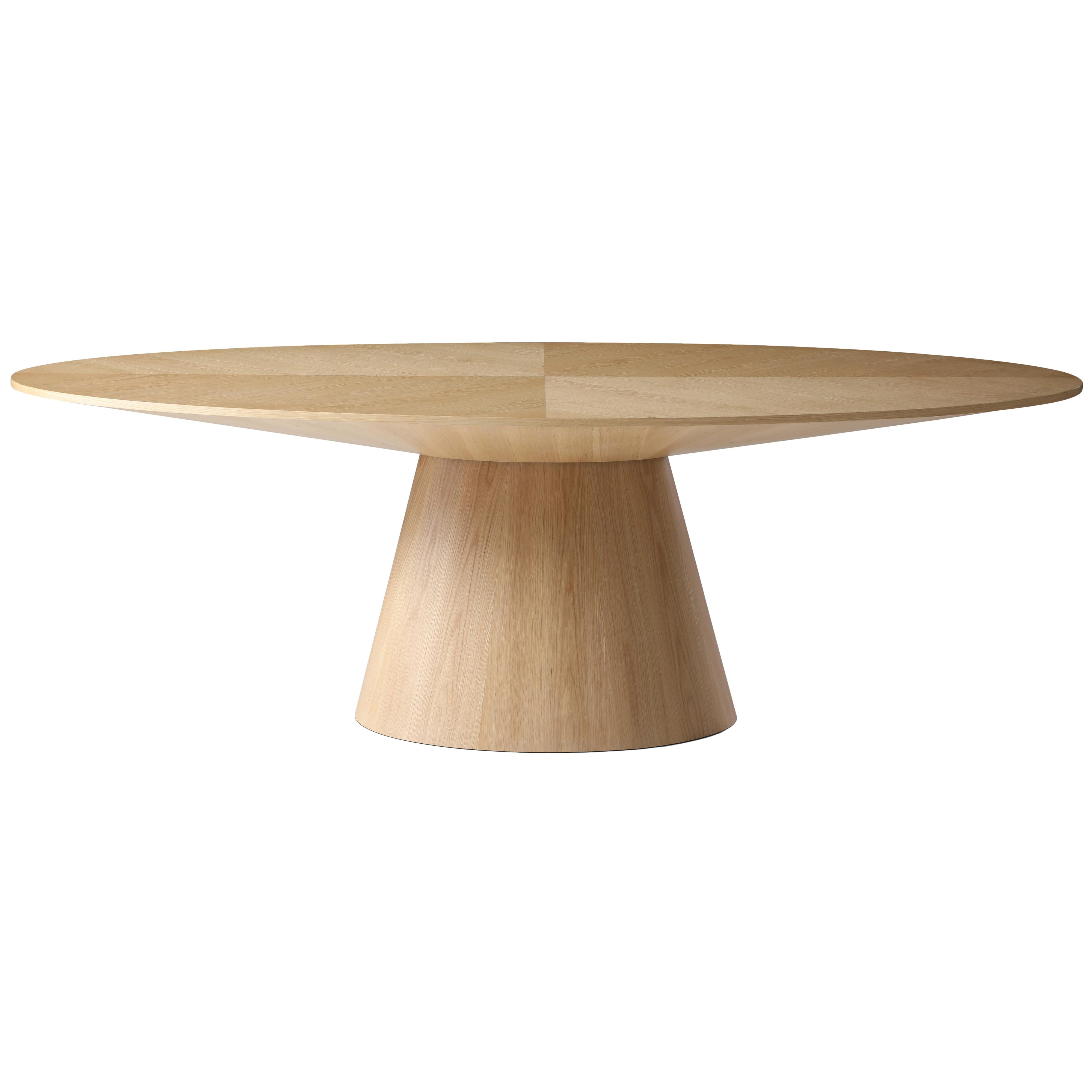 Meridian Gavin Natural White Oak Dining Table