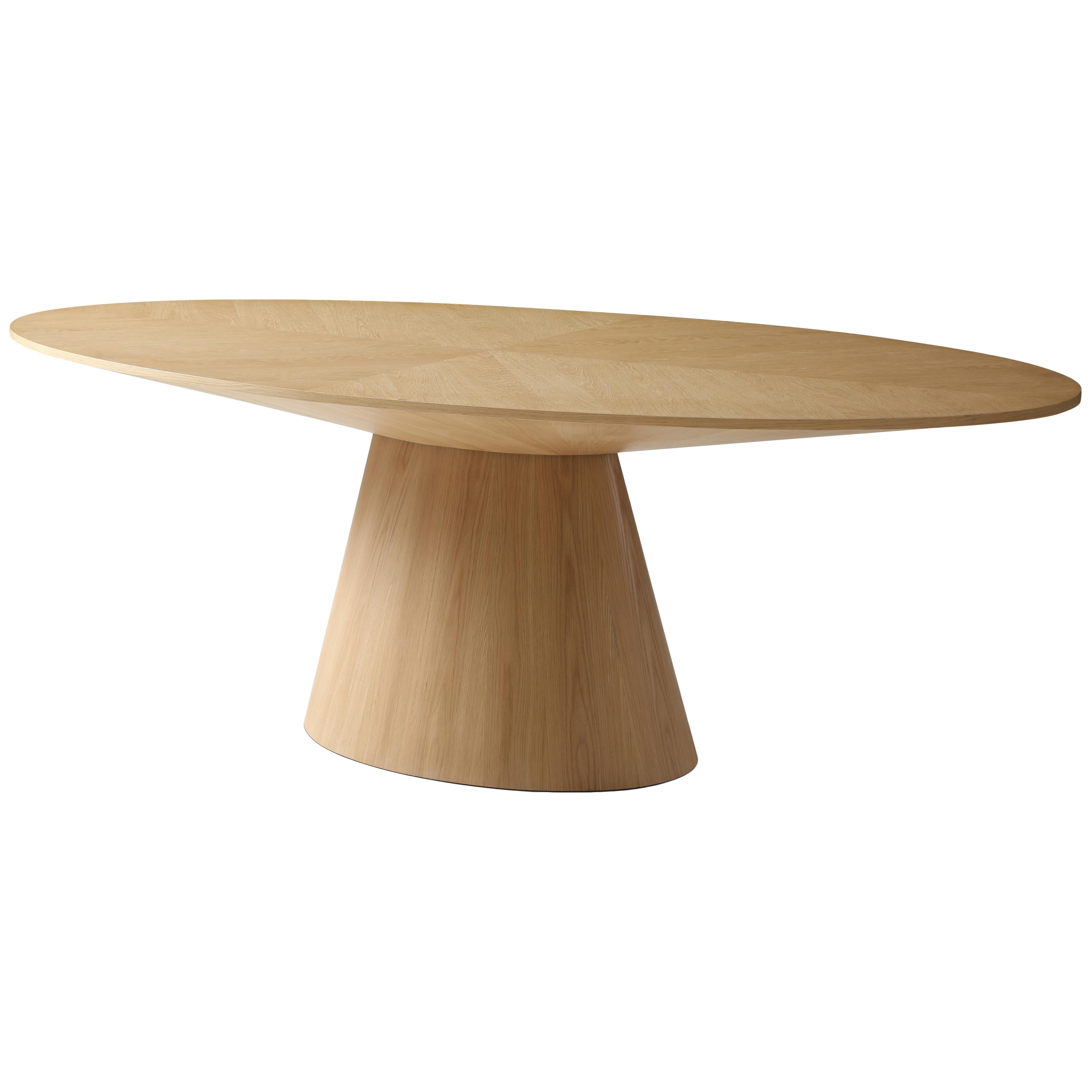 Meridian Gavin Natural White Oak Dining Table