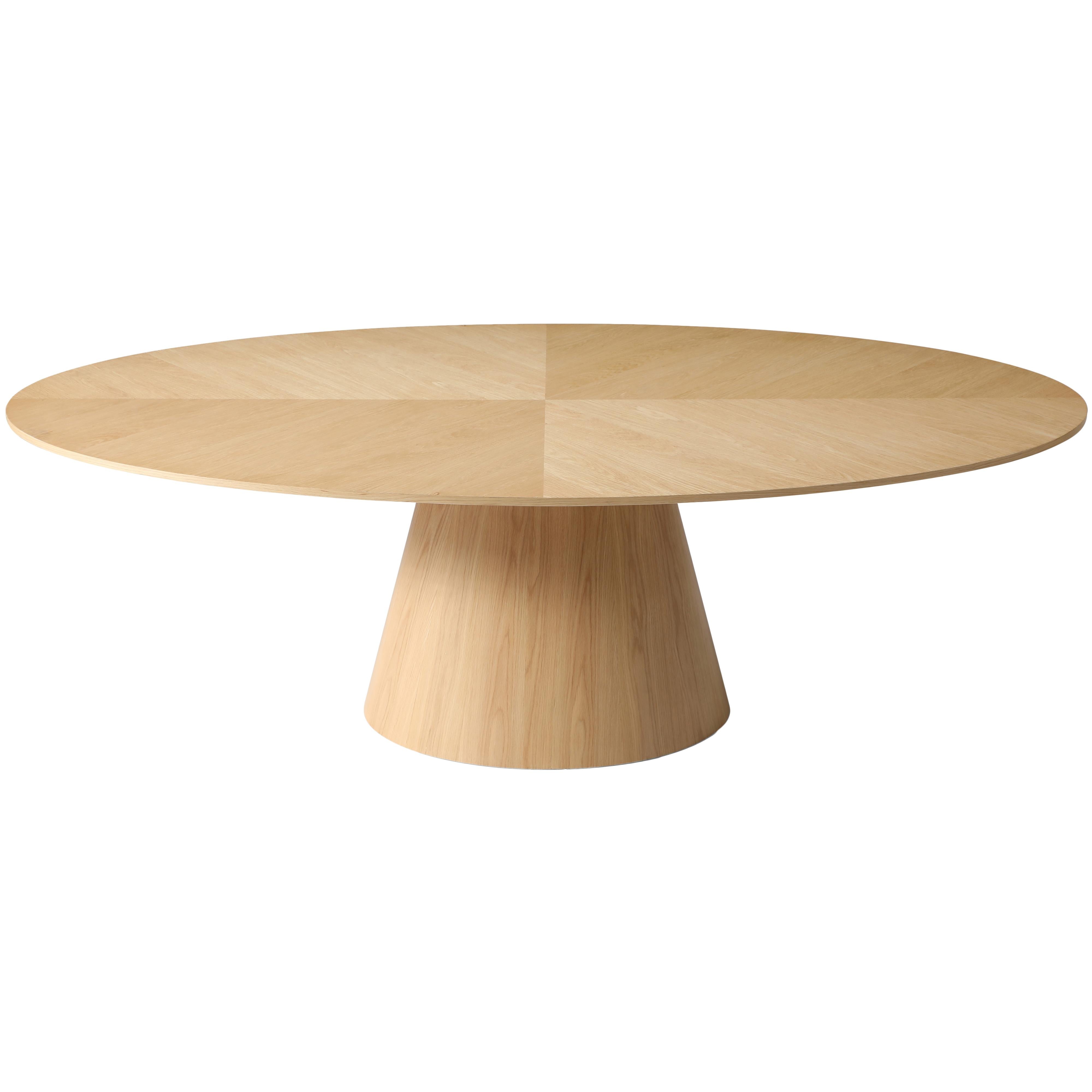 Meridian Gavin Natural White Oak Dining Table