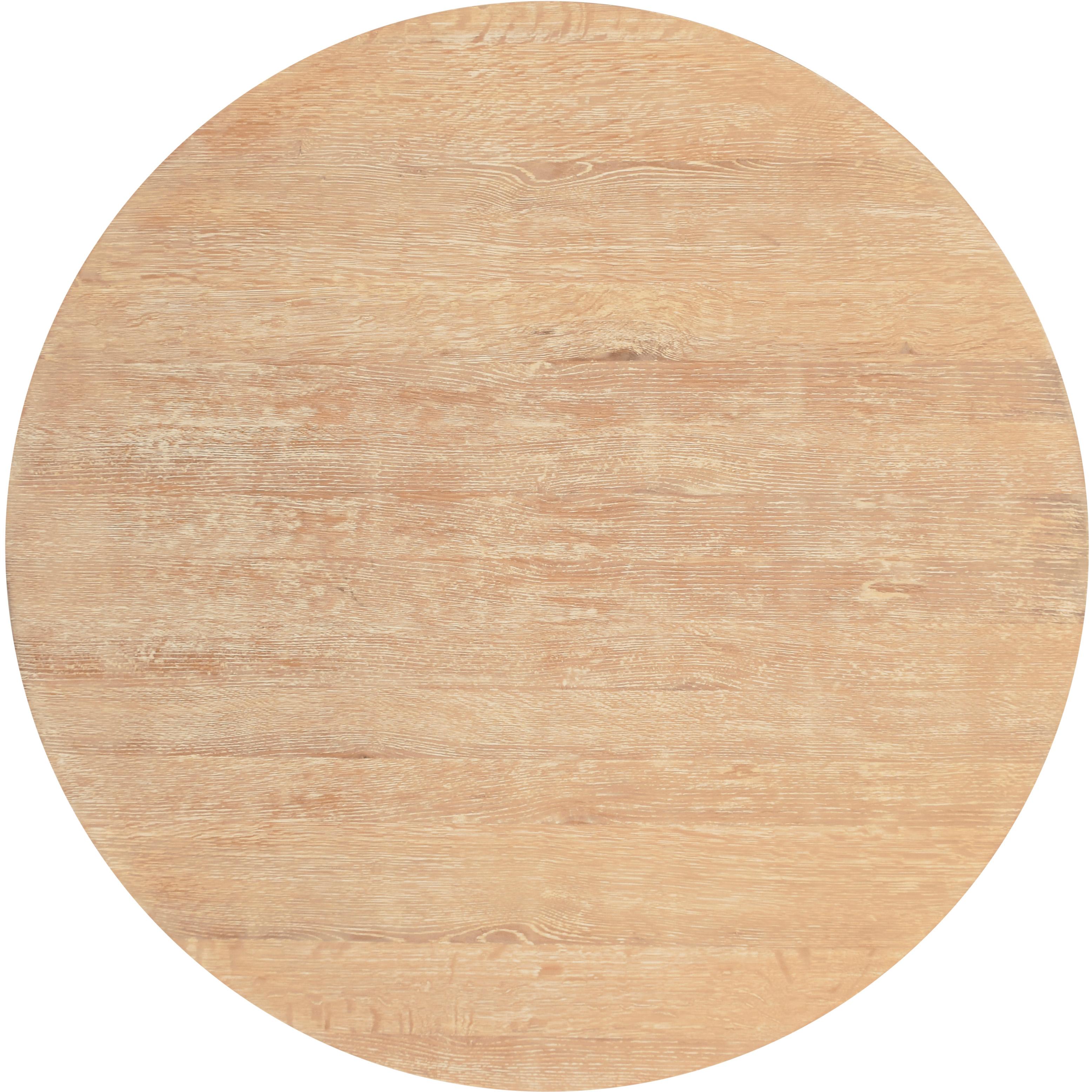 Meridian Linette White Oak Dining Table