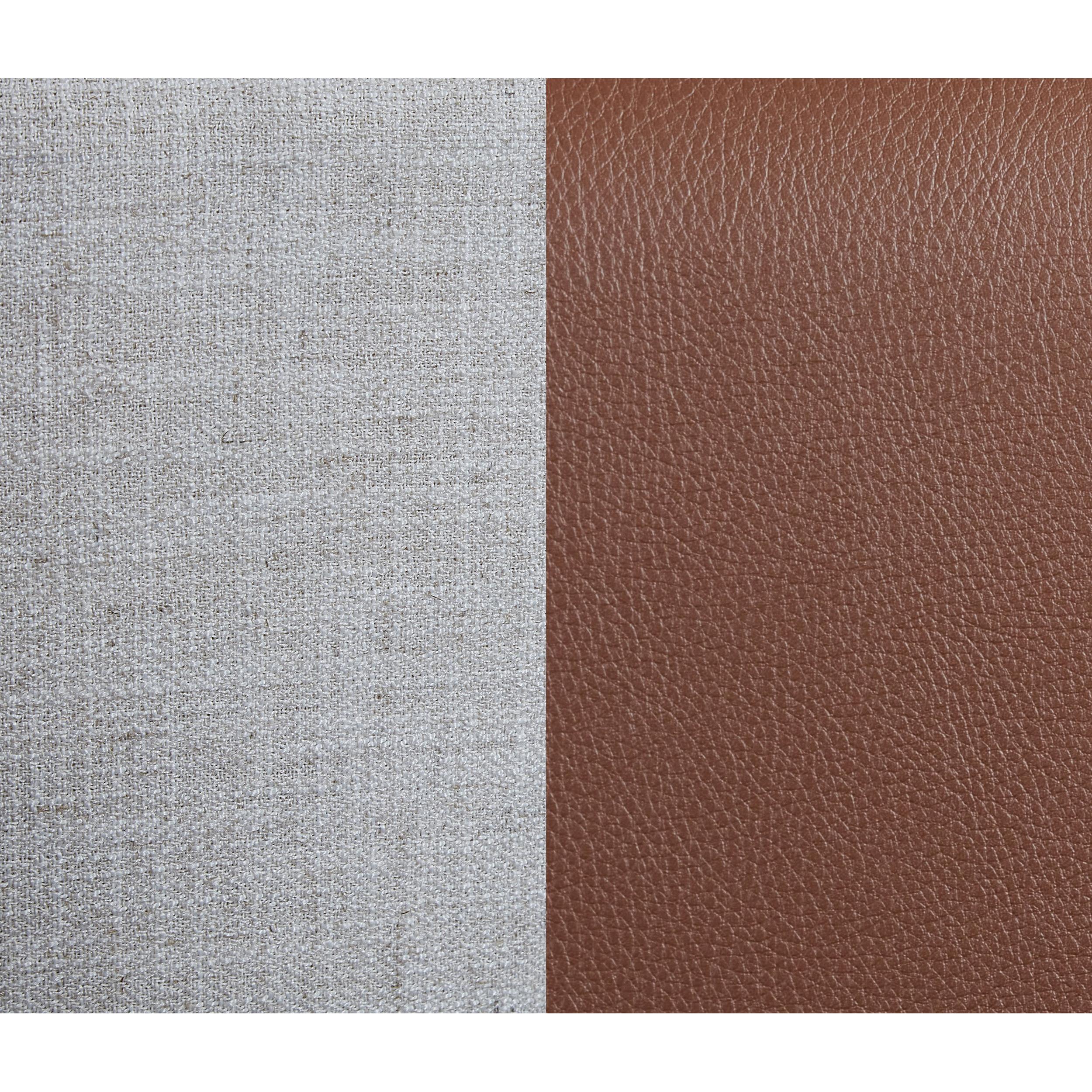 Meridian Blake Brown Vegan Leather Twin Bed