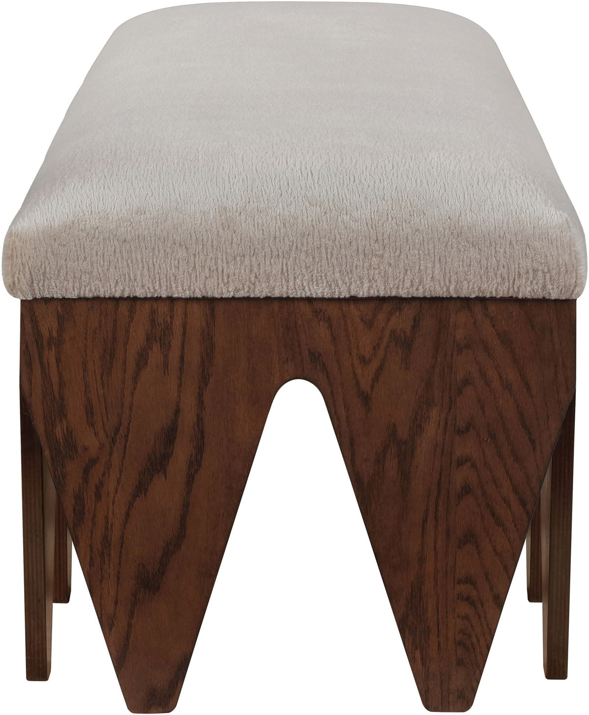 Altair - Bench with Dark Brown Base
