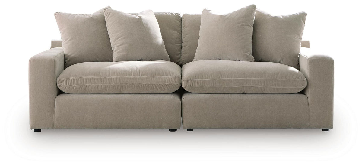 Maxton Heights 2 Colors Modular Sectional — 2-Piece Sectional Sofa — Pebble