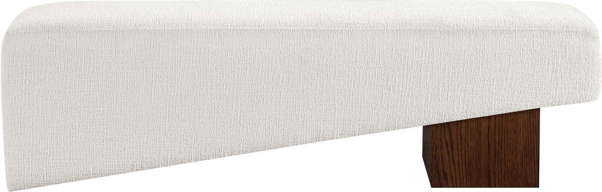 Alora - Bench with Dark Brown Base