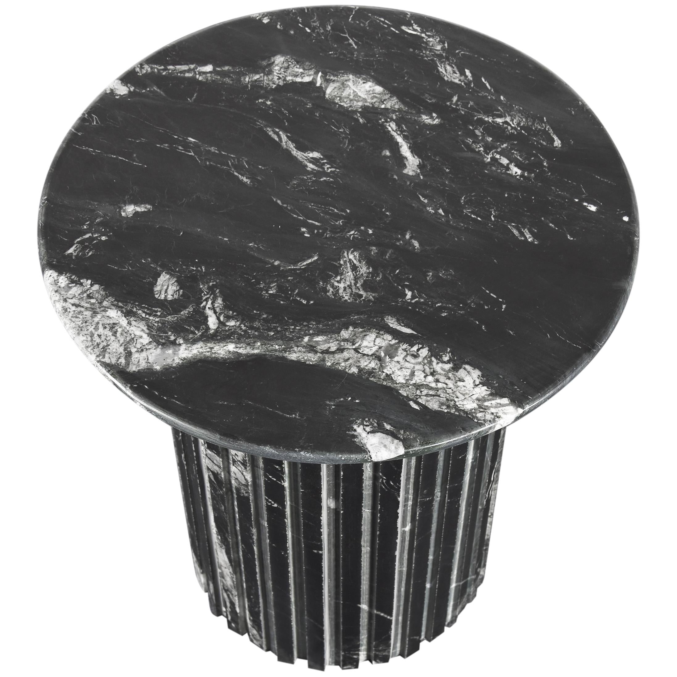 Meridian Genoa Black End Table