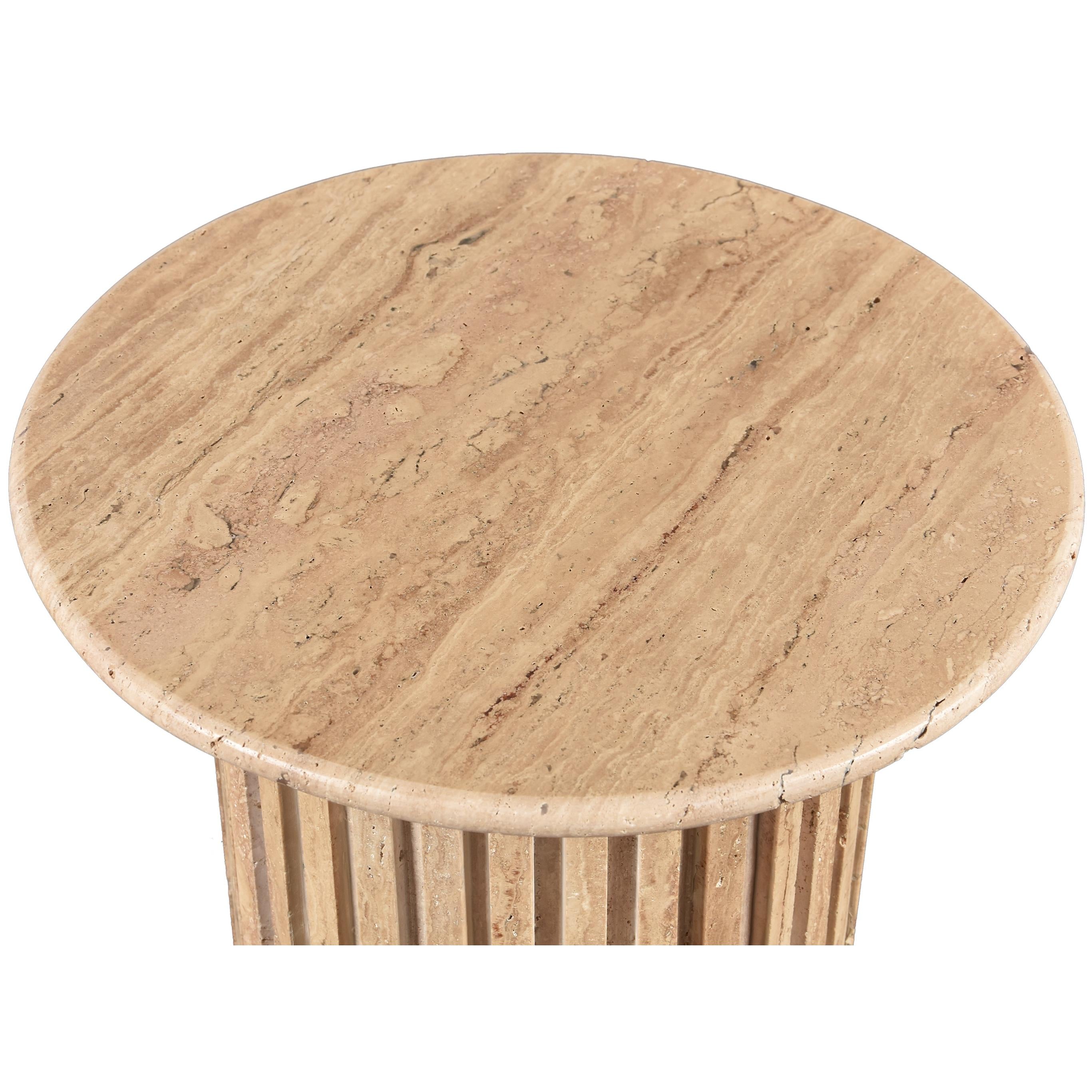 Meridian Genoa Beige End Table