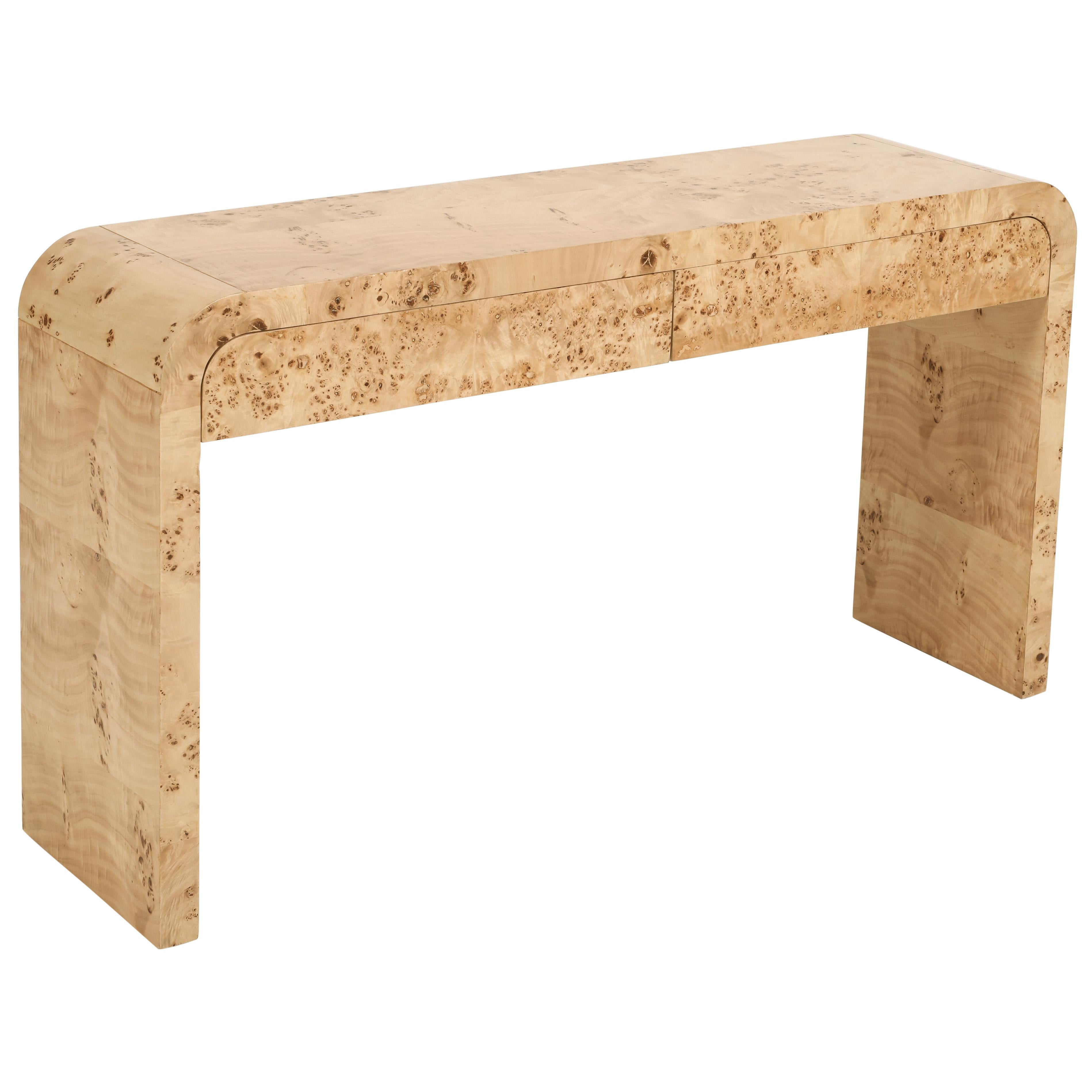 Meridian Cresthill Natural Ash Console Table