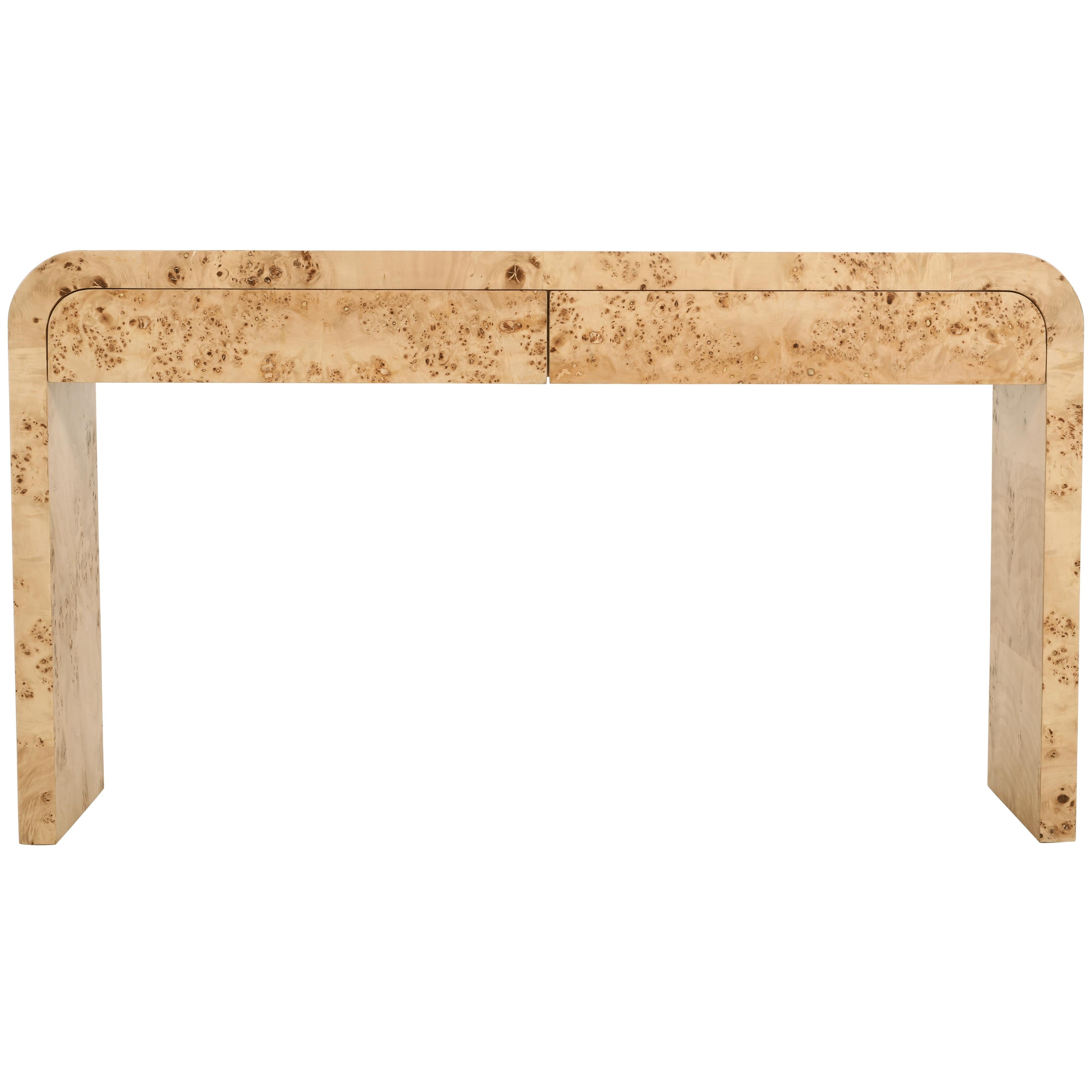 Meridian Cresthill Natural Ash Console Table