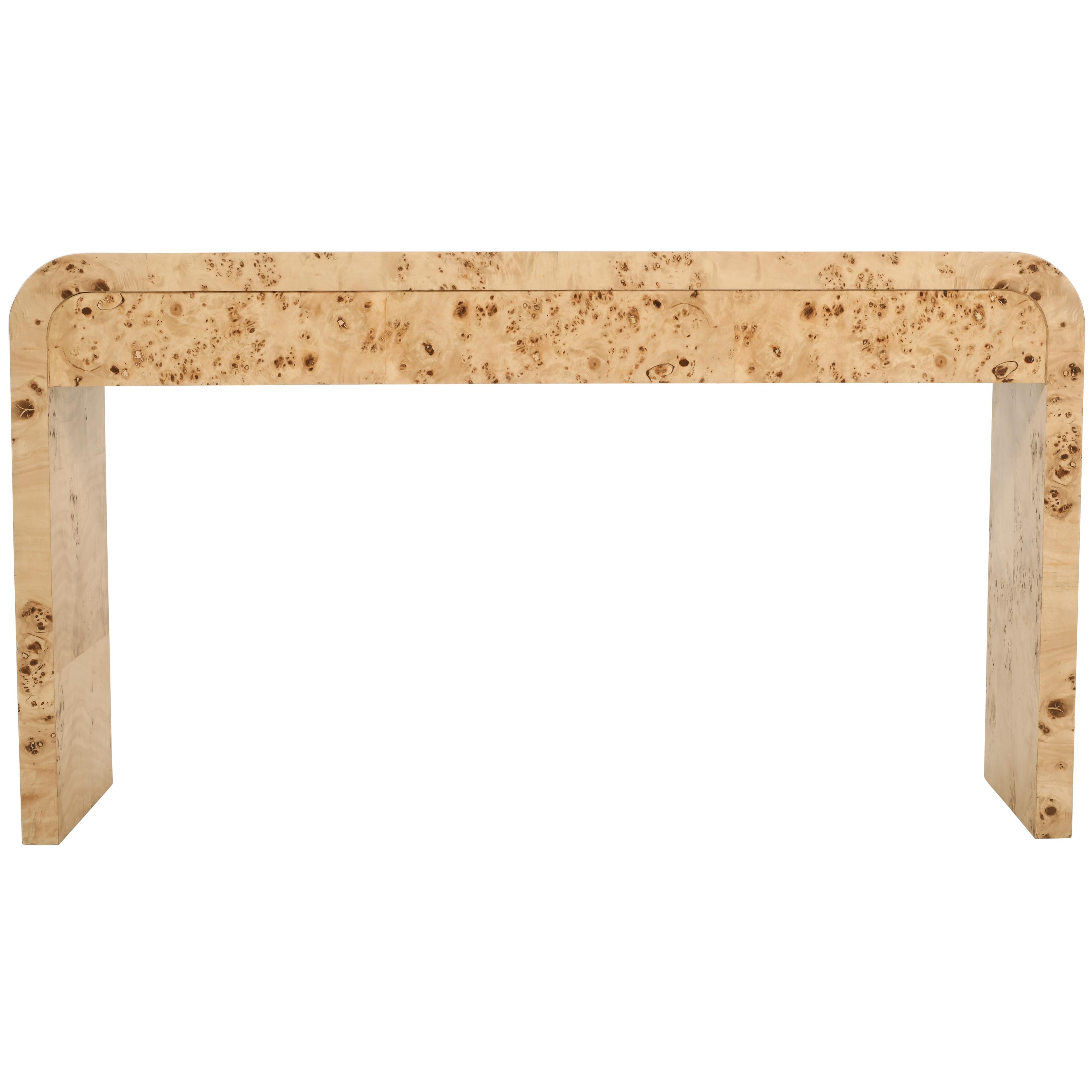 Meridian Cresthill Natural Ash Console Table