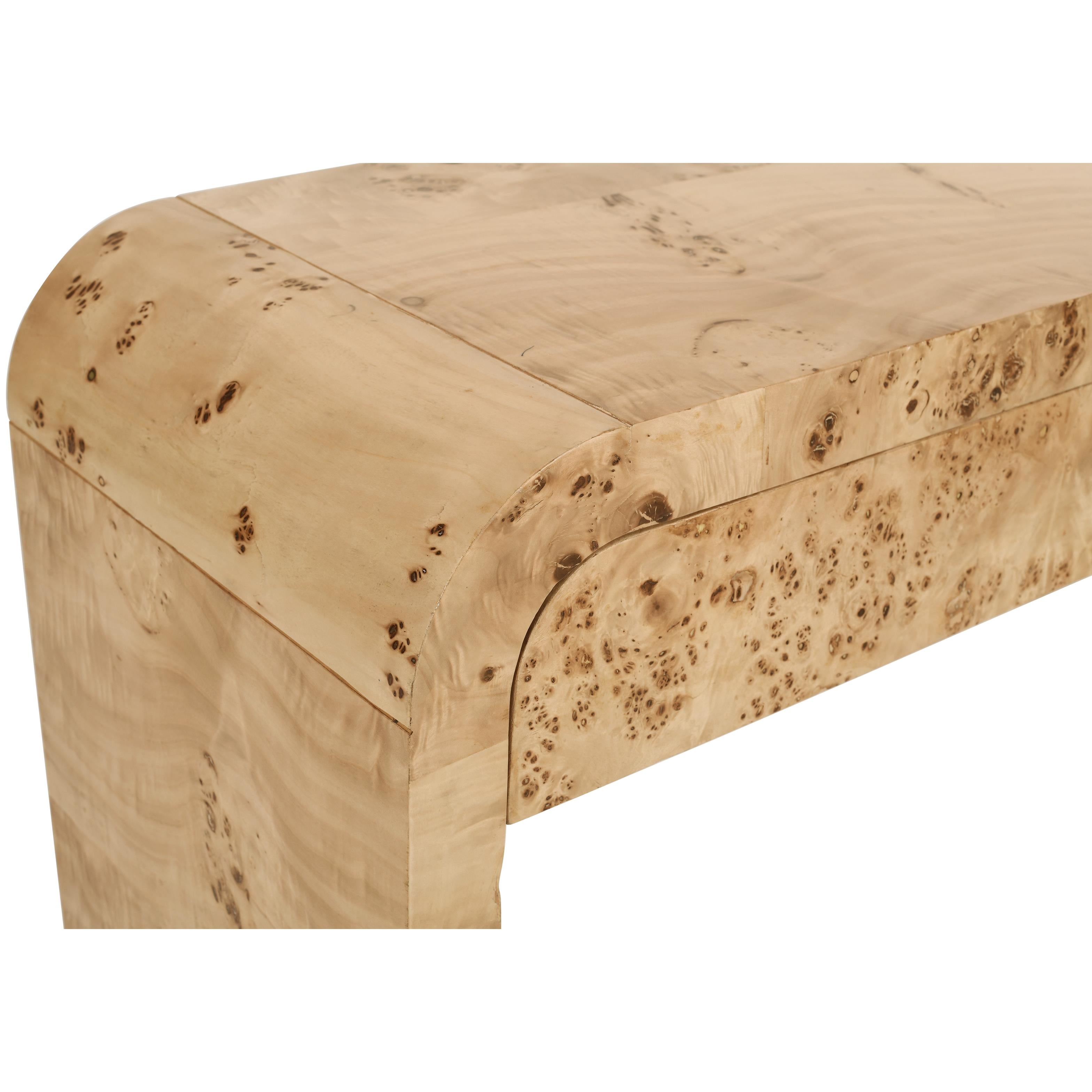 Meridian Cresthill Natural Ash Console Table