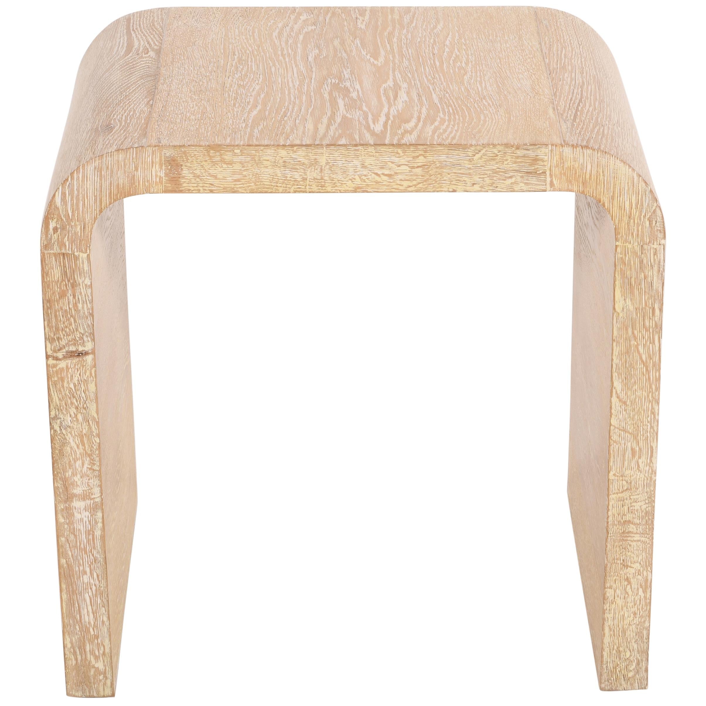 Meridian Cresthill White Oak End Table