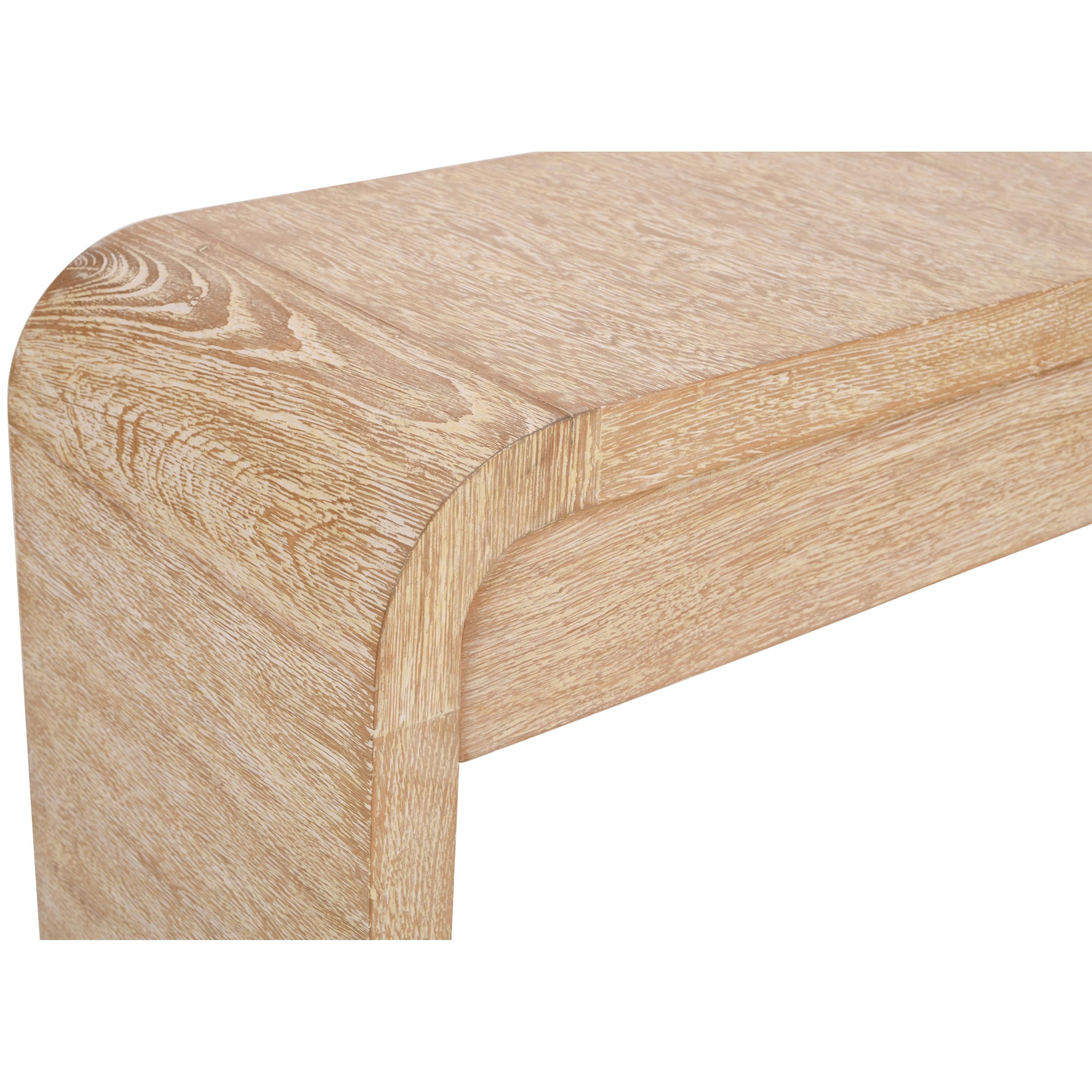 Meridian Cresthill White Oak Console Table