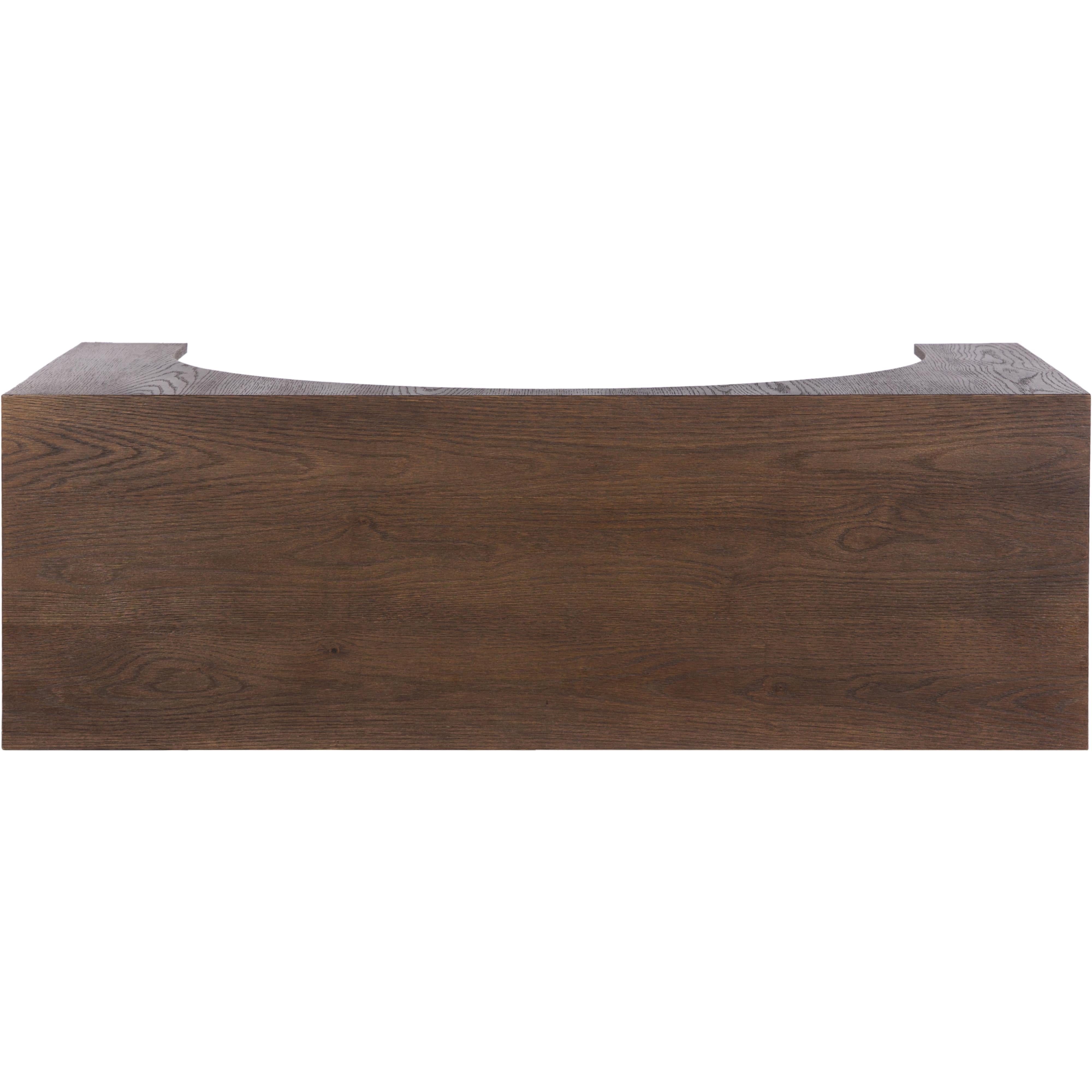 Meridian Arch Brown Console Table