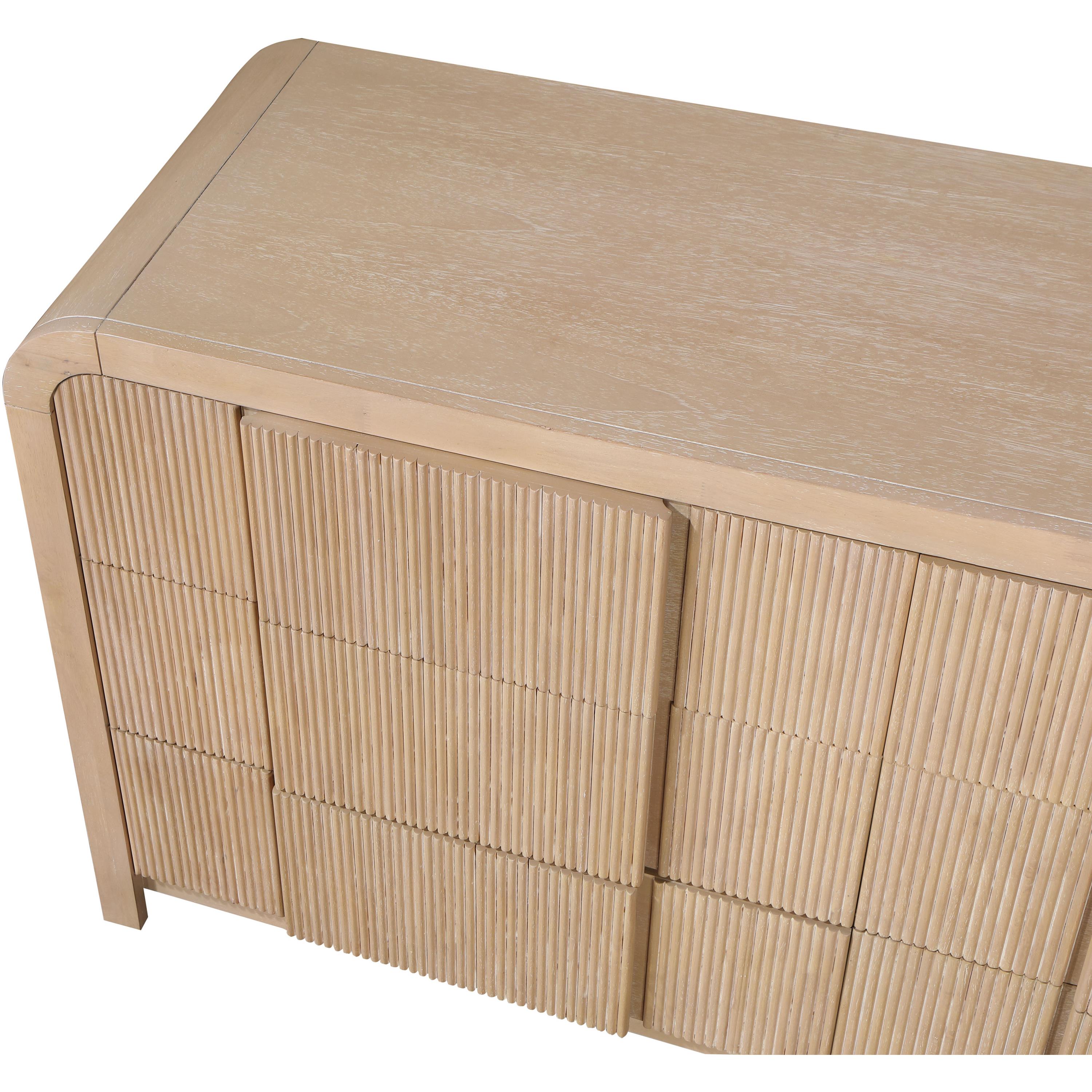Meridian Fluted Natural Dresser