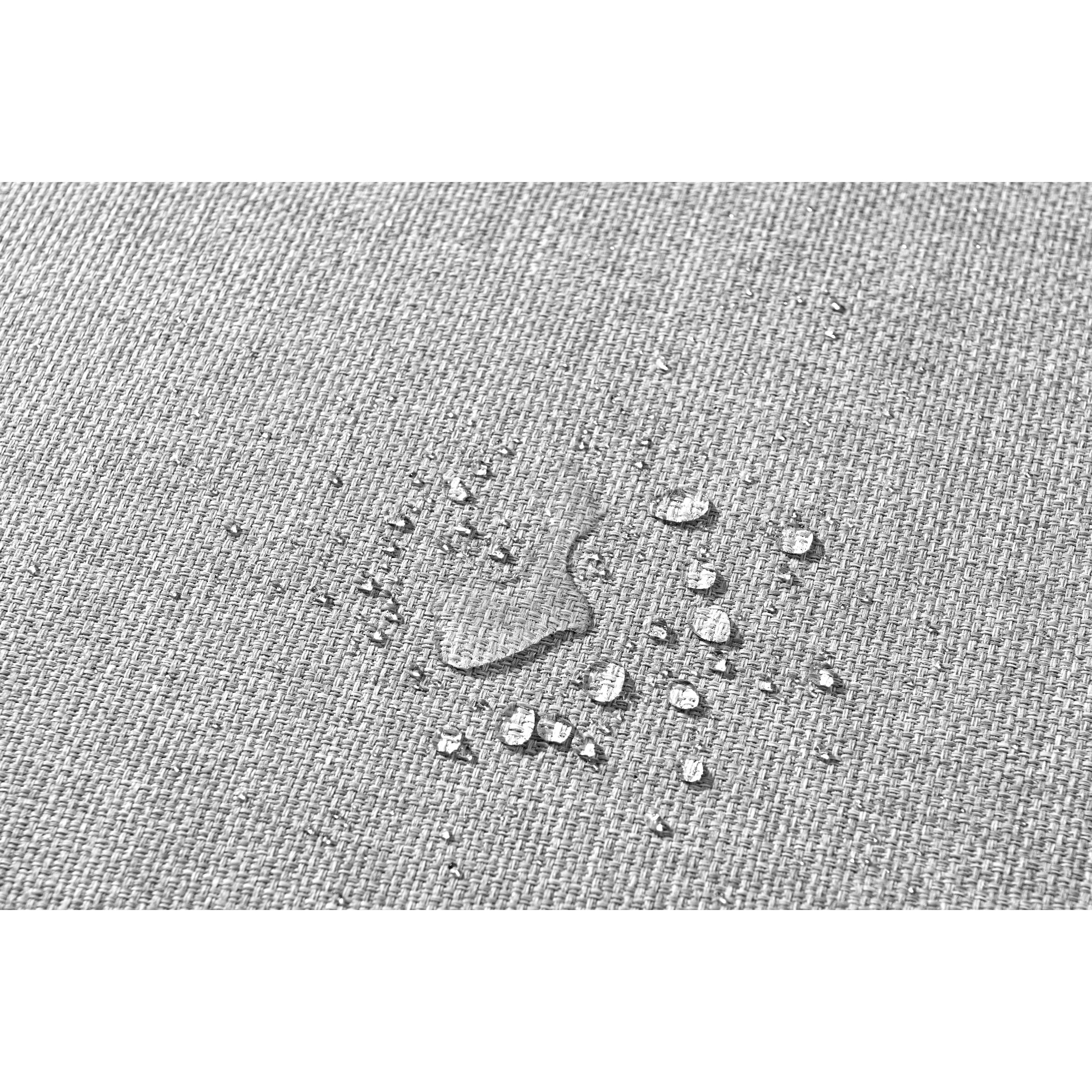 Meridian Maldives Grey Water Resistant Fabric Outdoor Patio Sectional (3 Boxes)