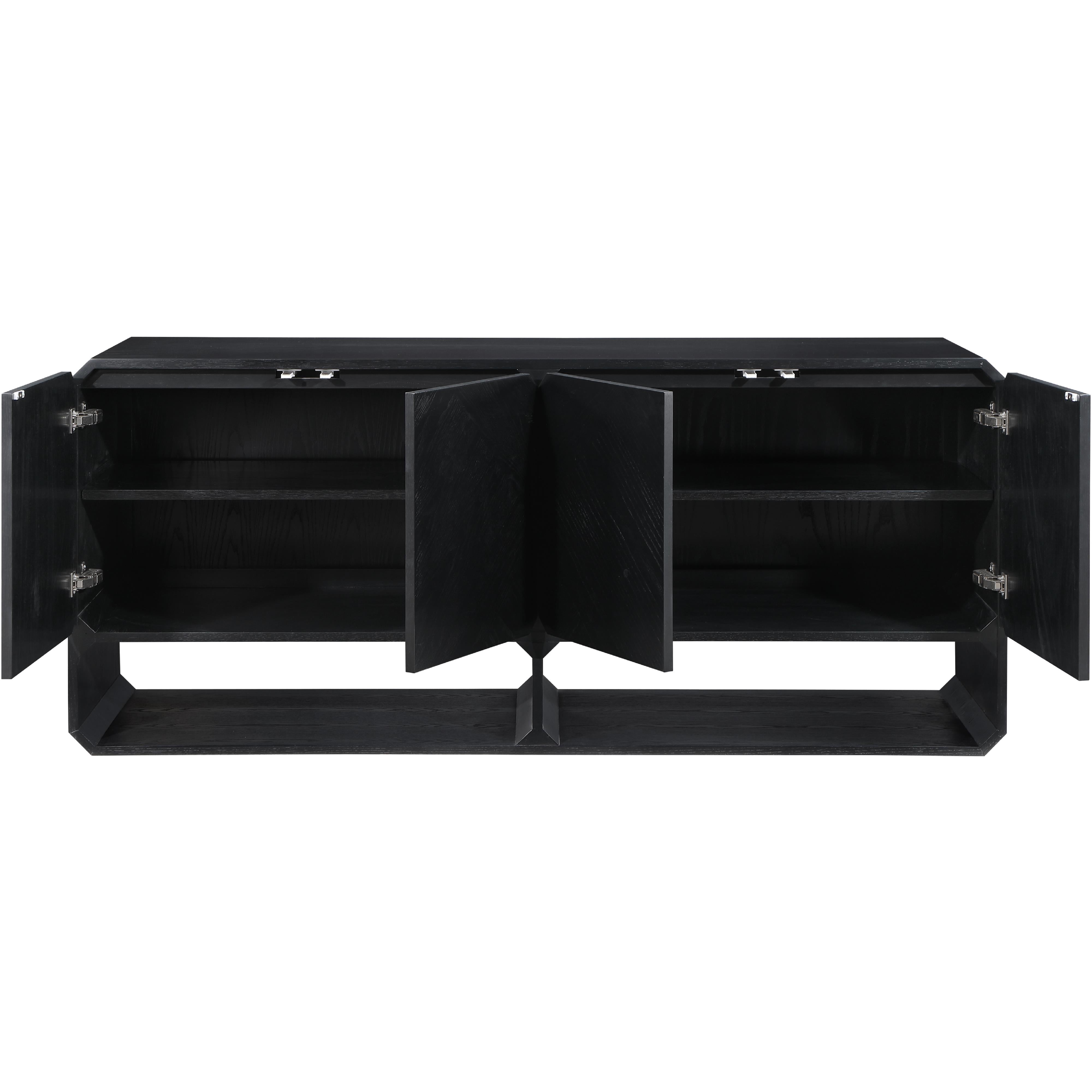 Meridian Parker Black Sideboard/Buffet