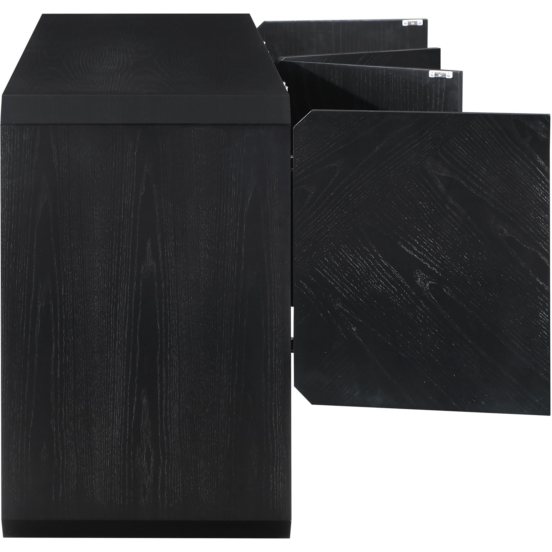 Meridian Parker Black Sideboard/Buffet