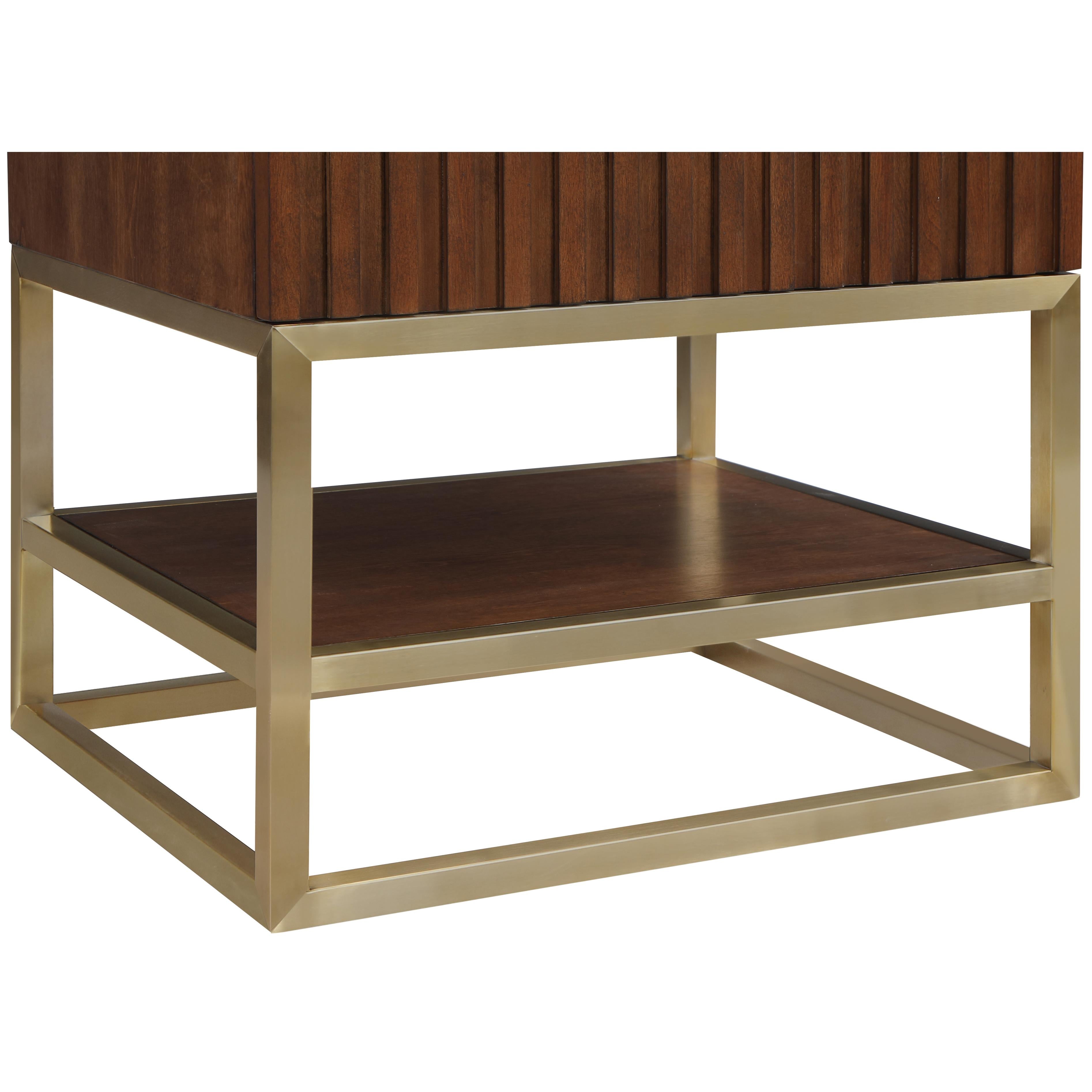 Meridian Monad Walnut Bathroom Vanity