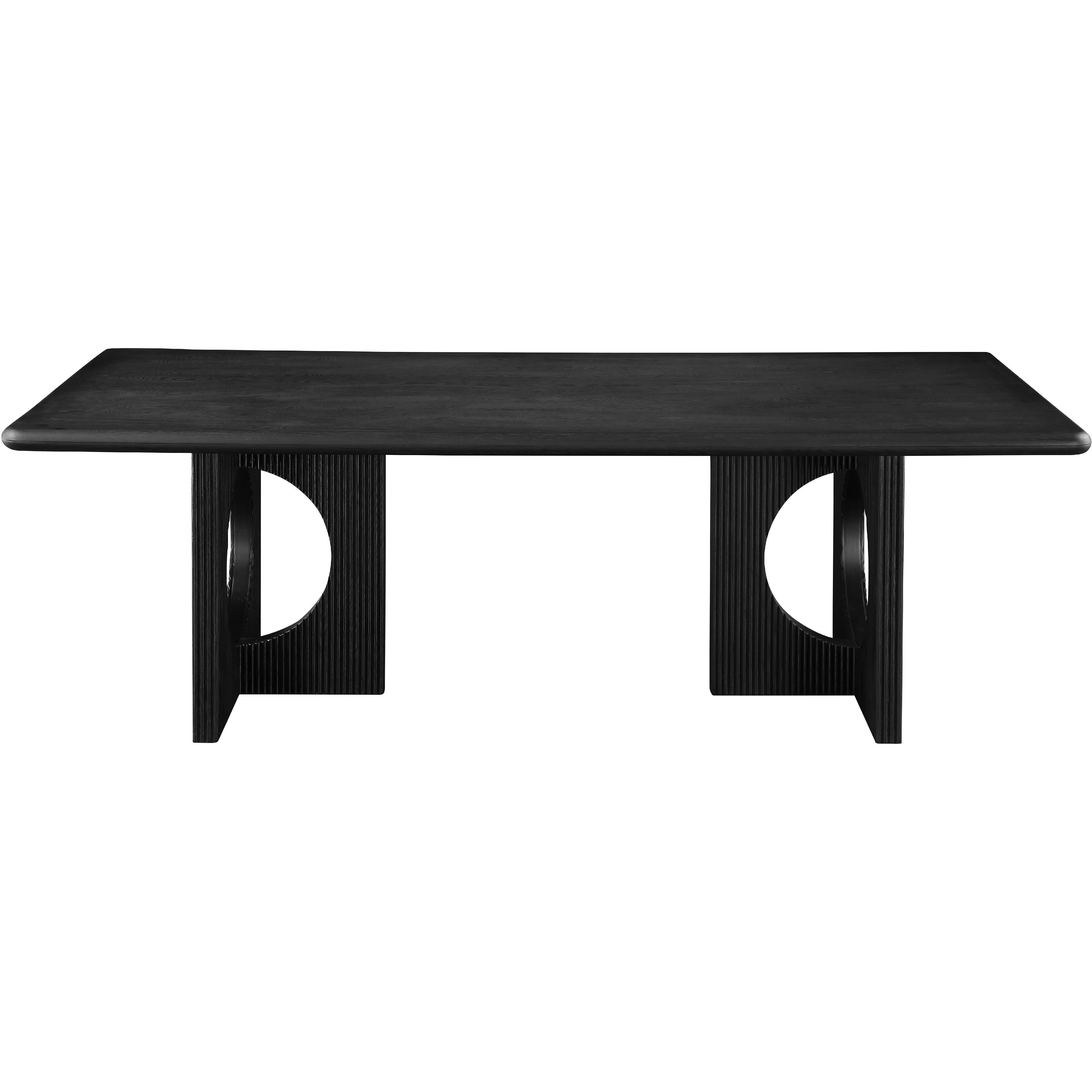 Meridian Rivas Black Dining Table