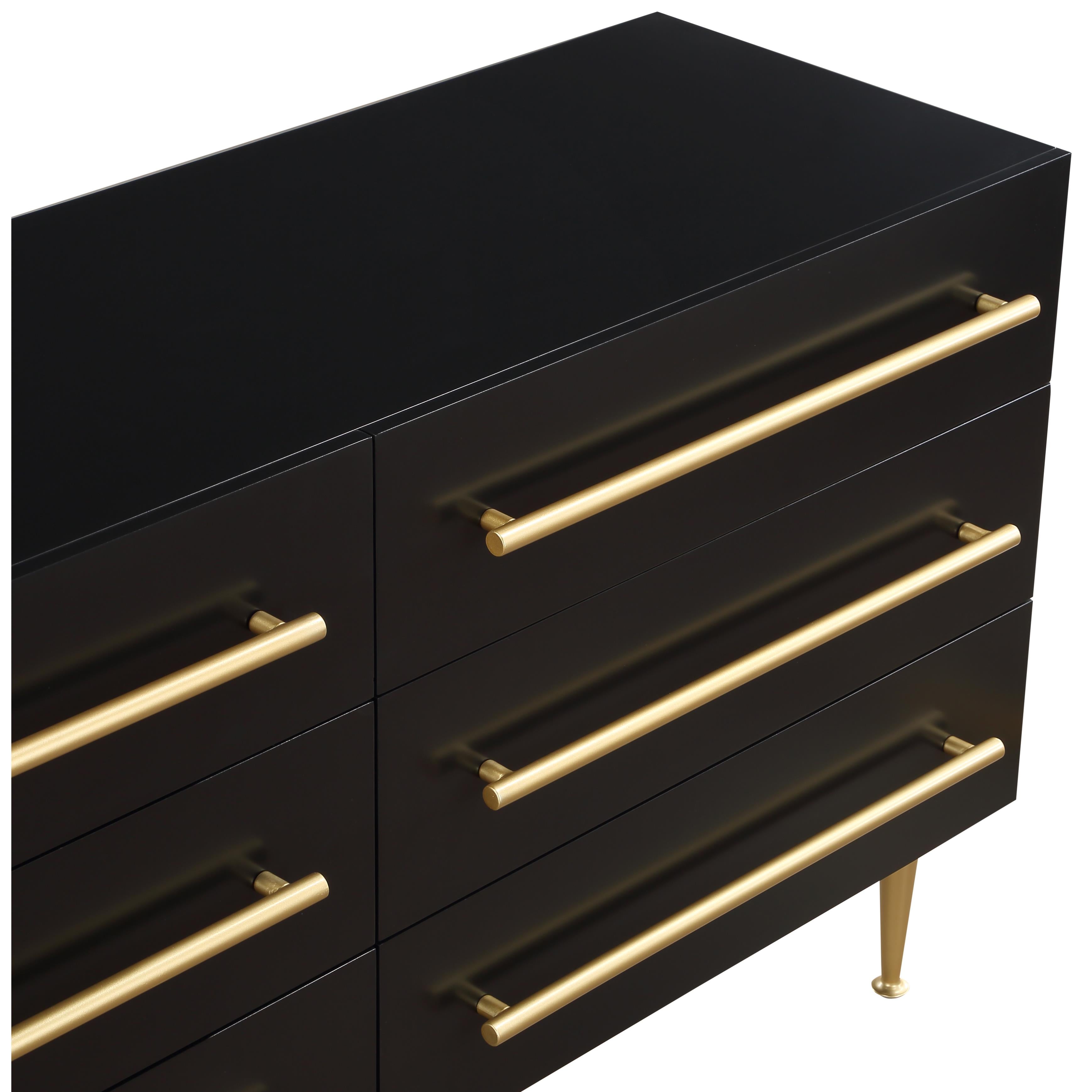 Meridian Marisol Black Dresser