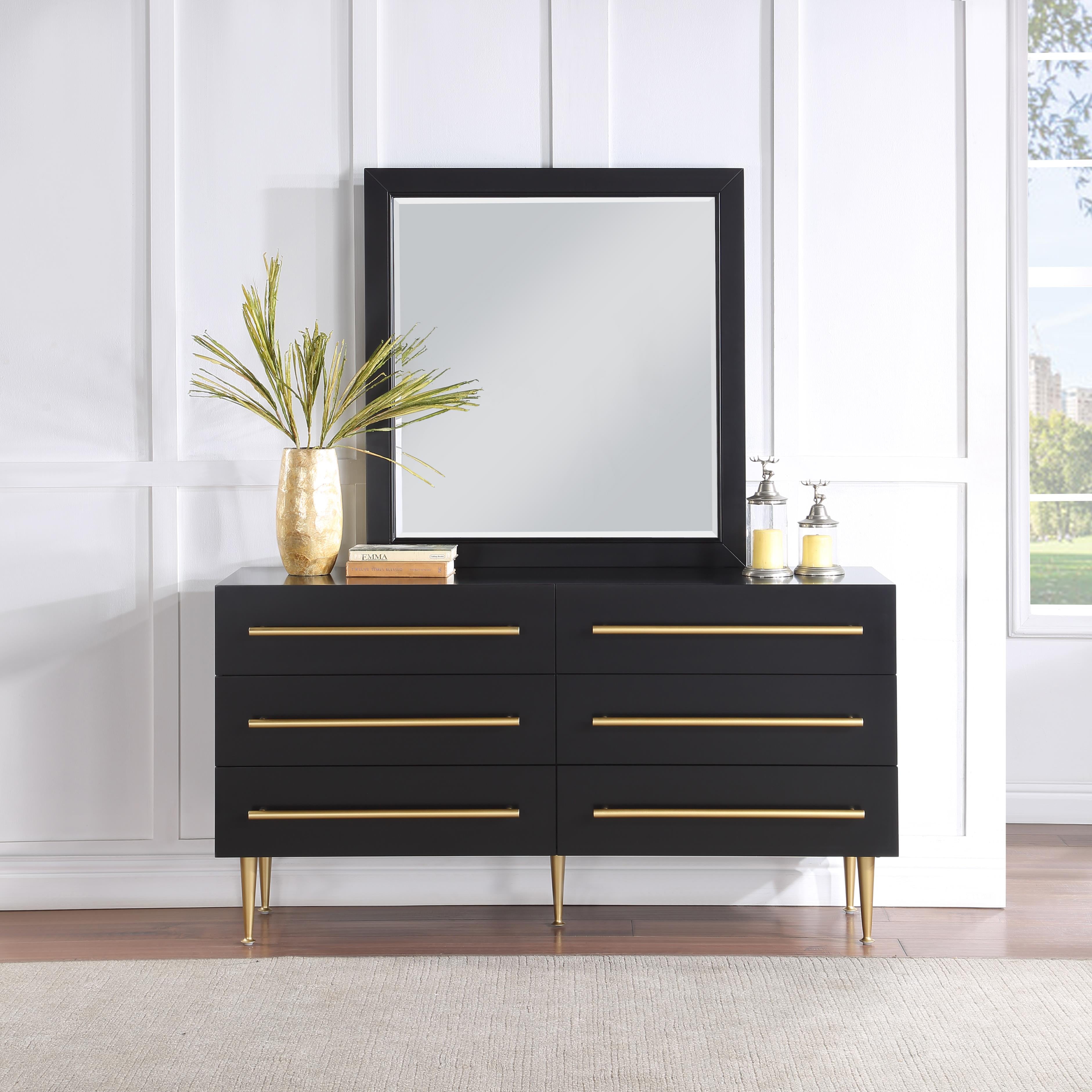 Meridian Marisol Black Dresser