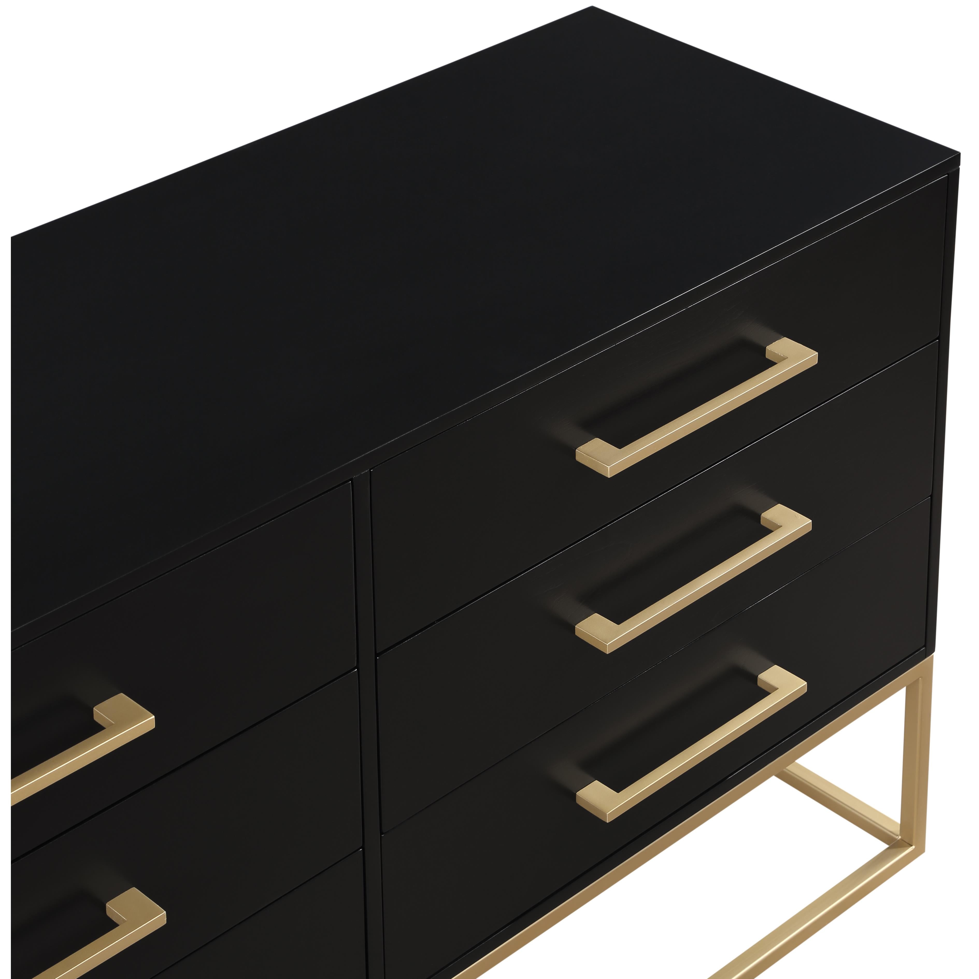 Meridian Maxine Black Dresser