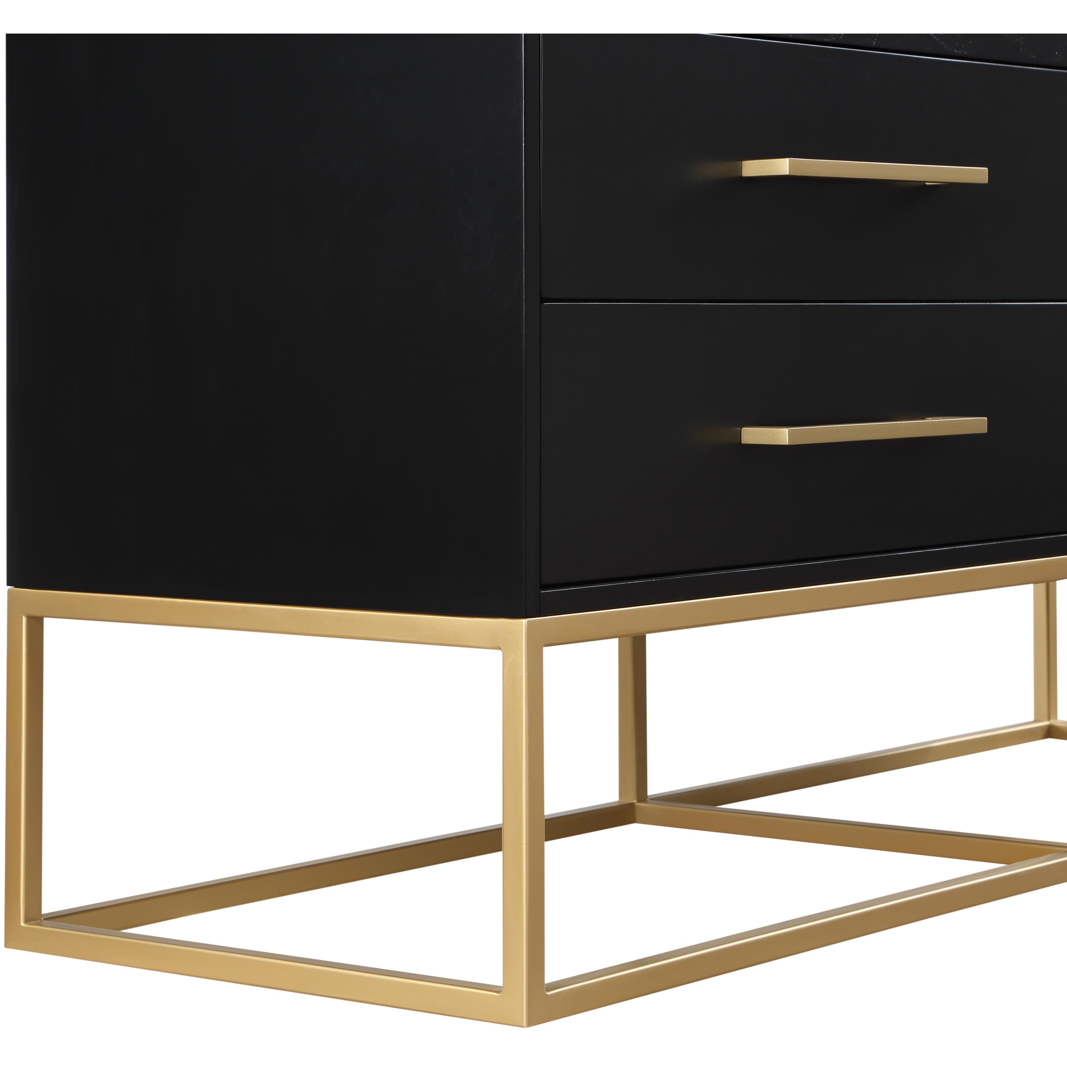 Meridian Maxine Black Dresser