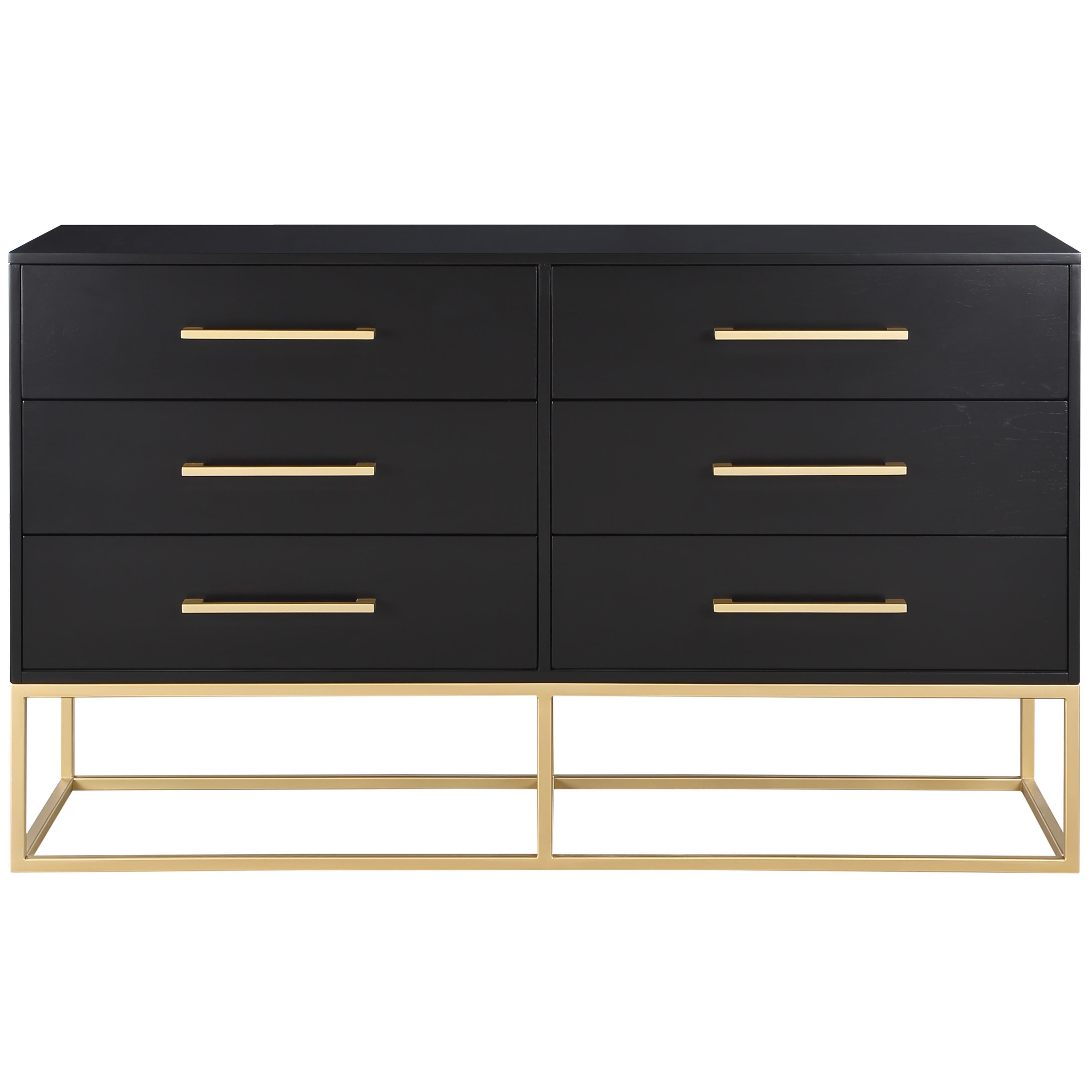 Meridian Maxine Black Dresser