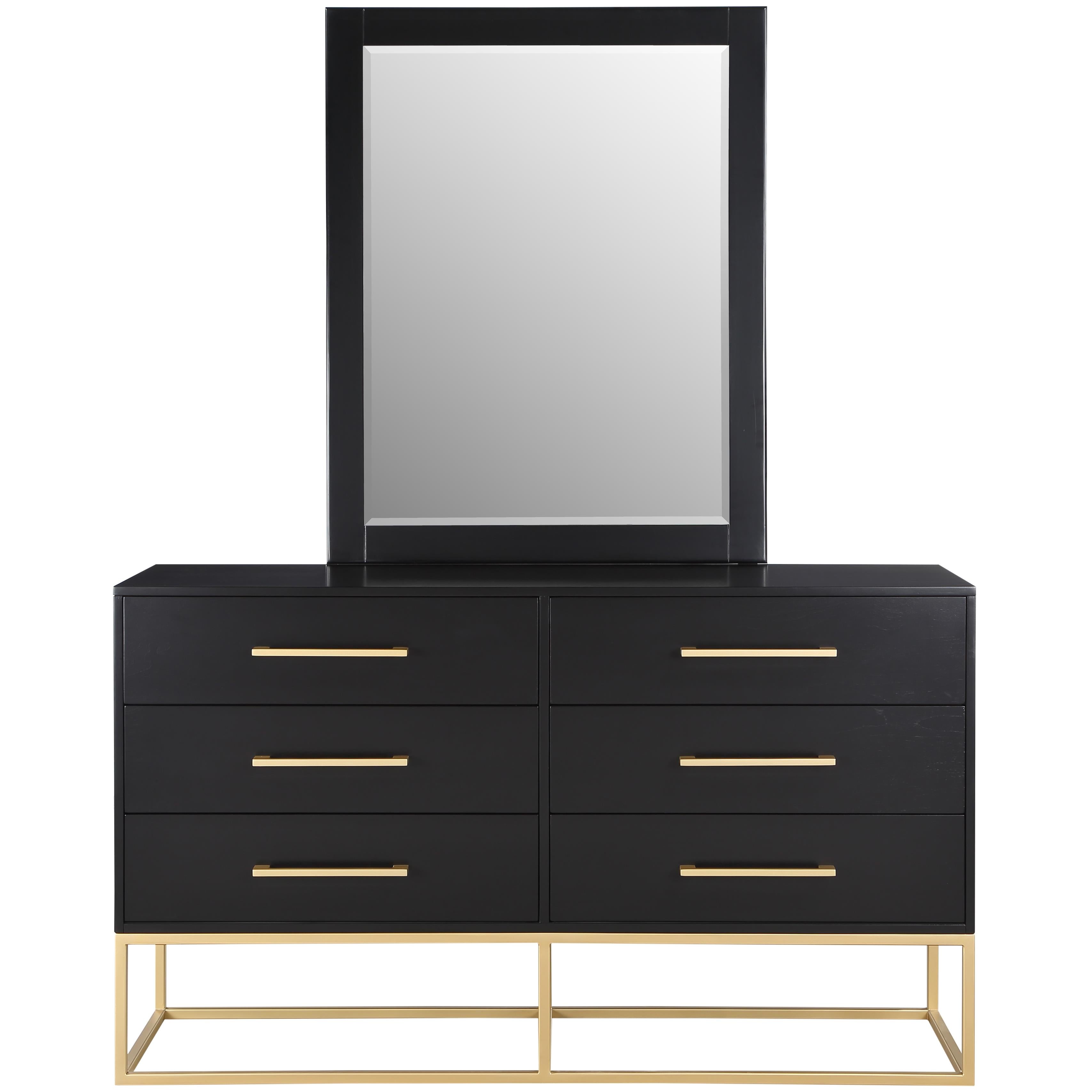 Meridian Maxine Black Dresser