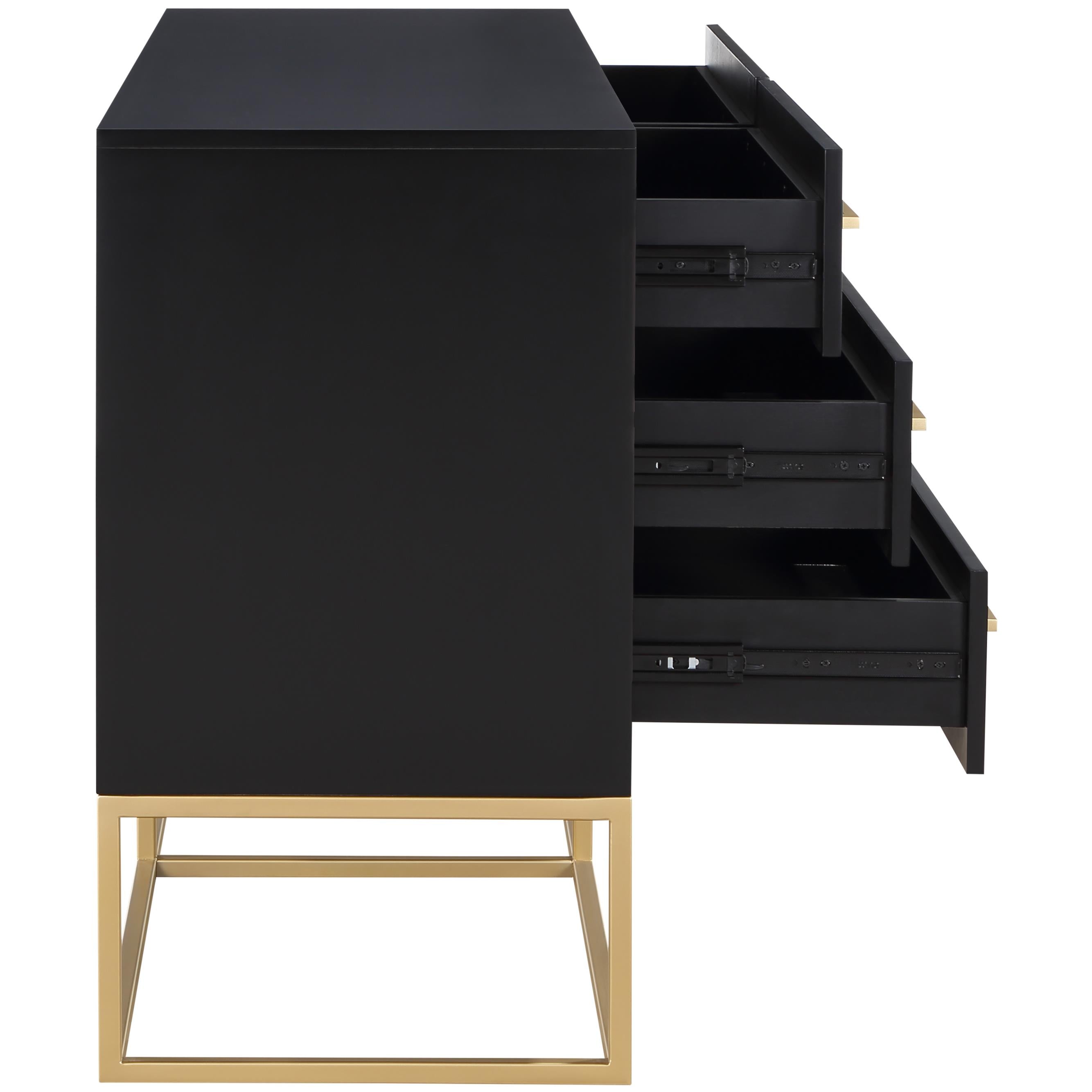 Meridian Maxine Black Dresser