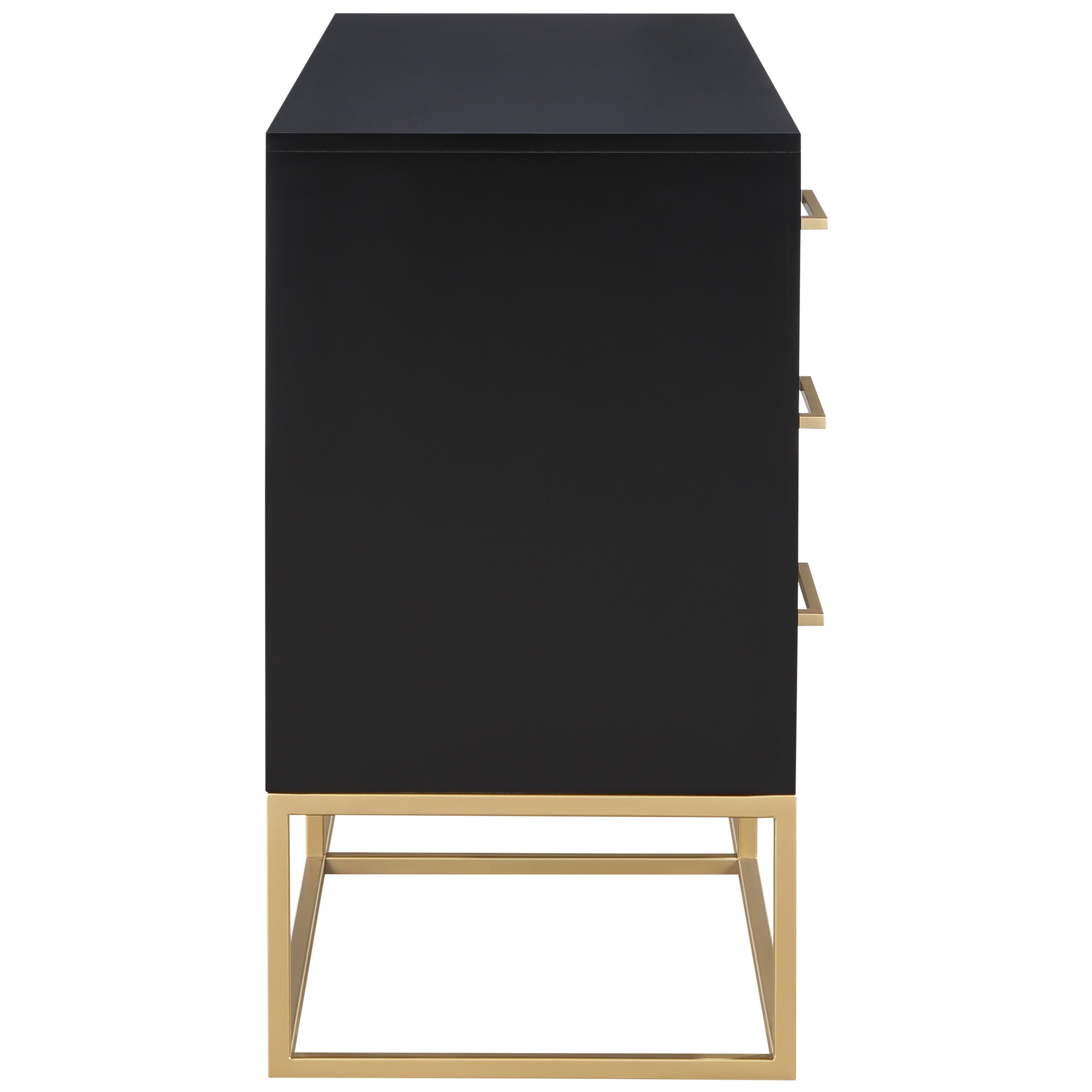 Meridian Maxine Black Dresser