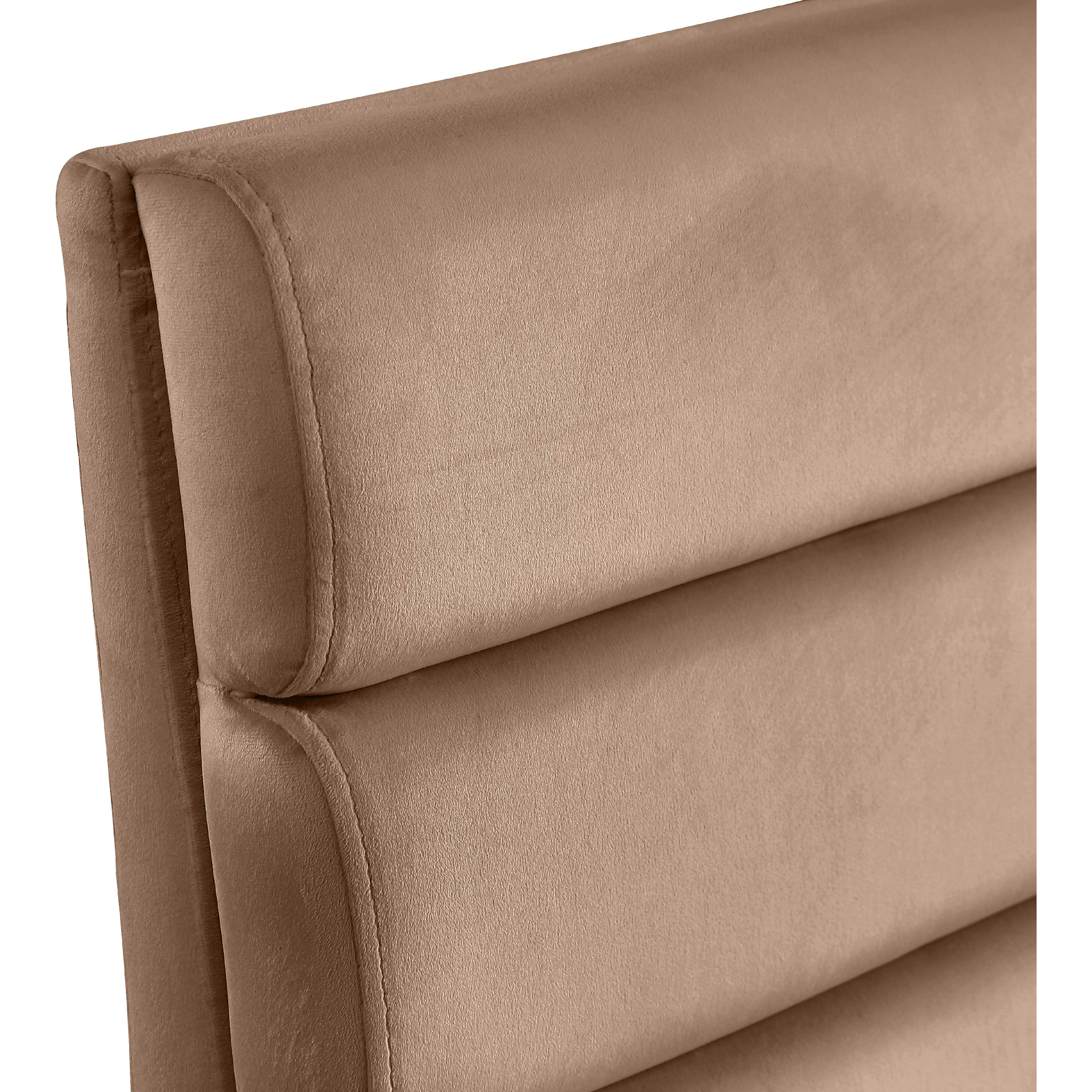 Meridian Kai Beige Velvet Dining Chair
