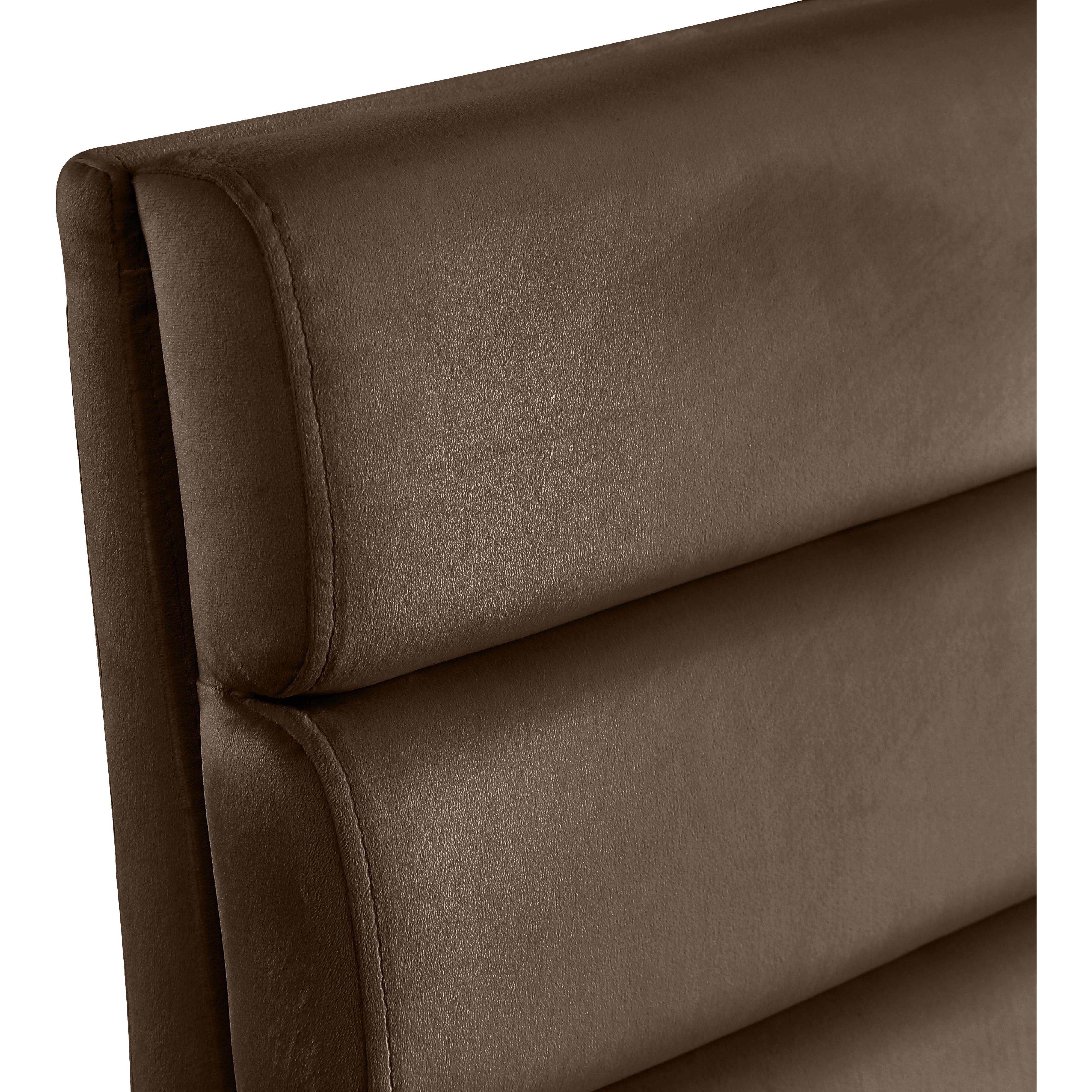 Meridian Kai Brown Velvet Dining Chair