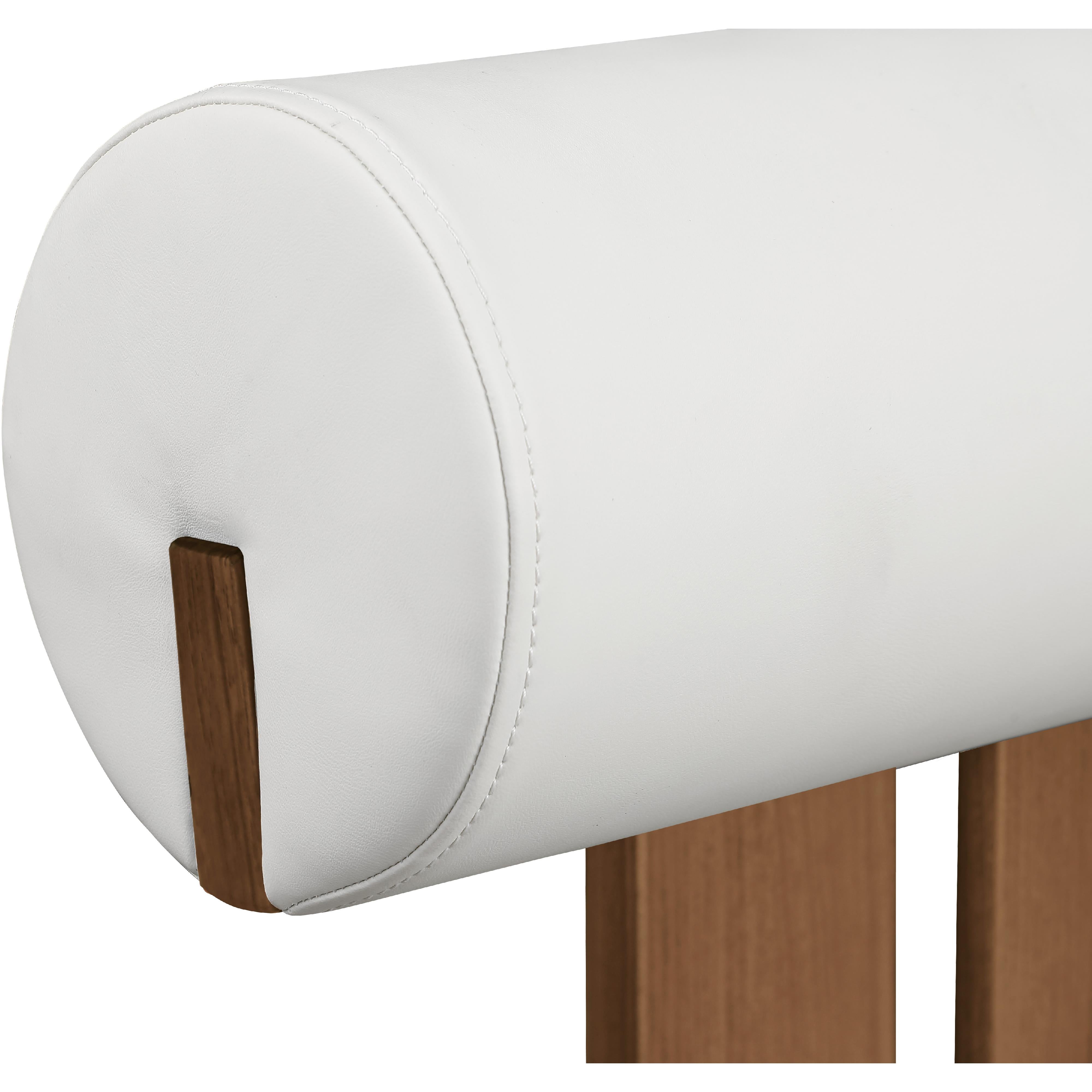 Meridian Dario Cream Vegan Leather Dining Chair