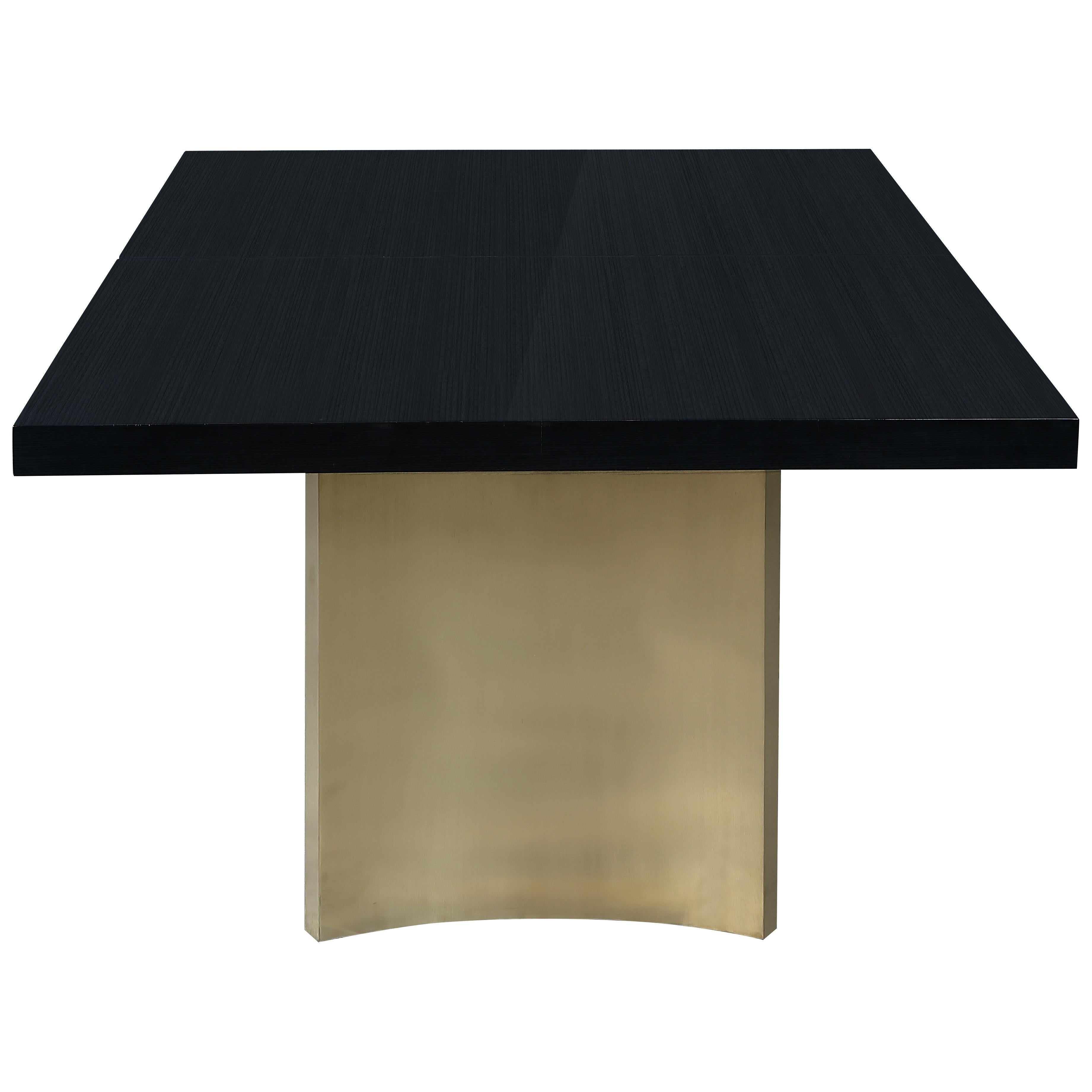 Meridian Immerse Black Dining Table (3 Boxes)