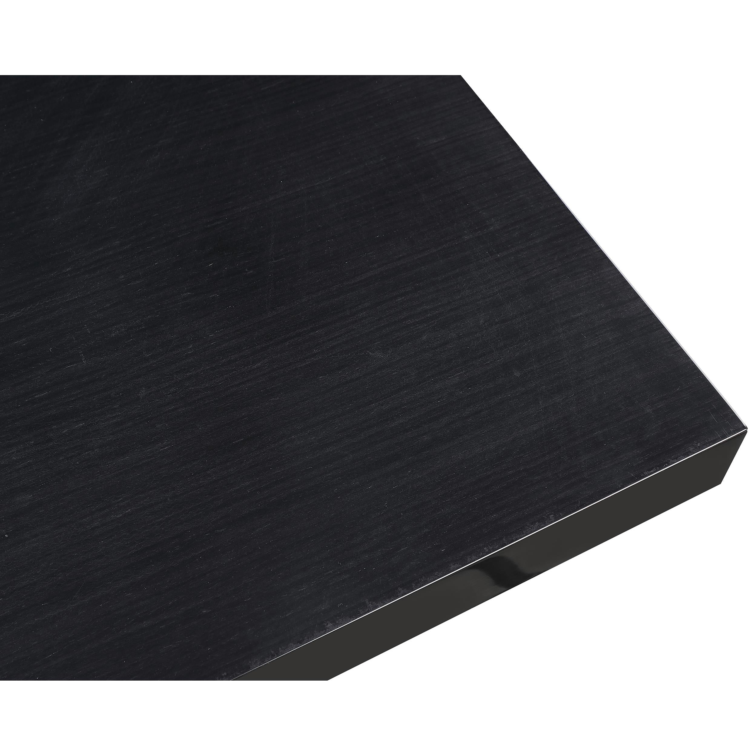 Meridian Immerse Black Dining Table (3 Boxes)