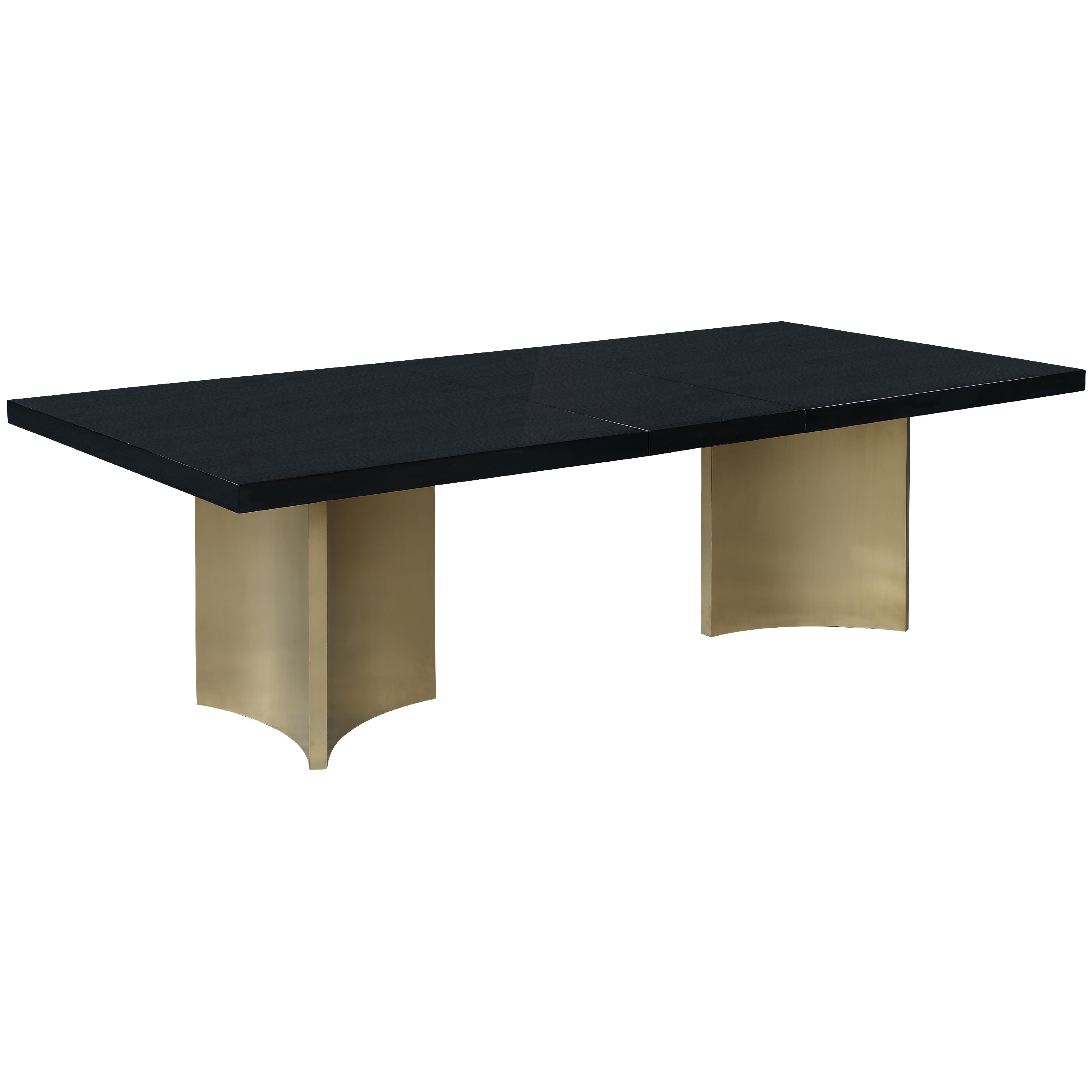 Meridian Immerse Black Dining Table (3 Boxes)