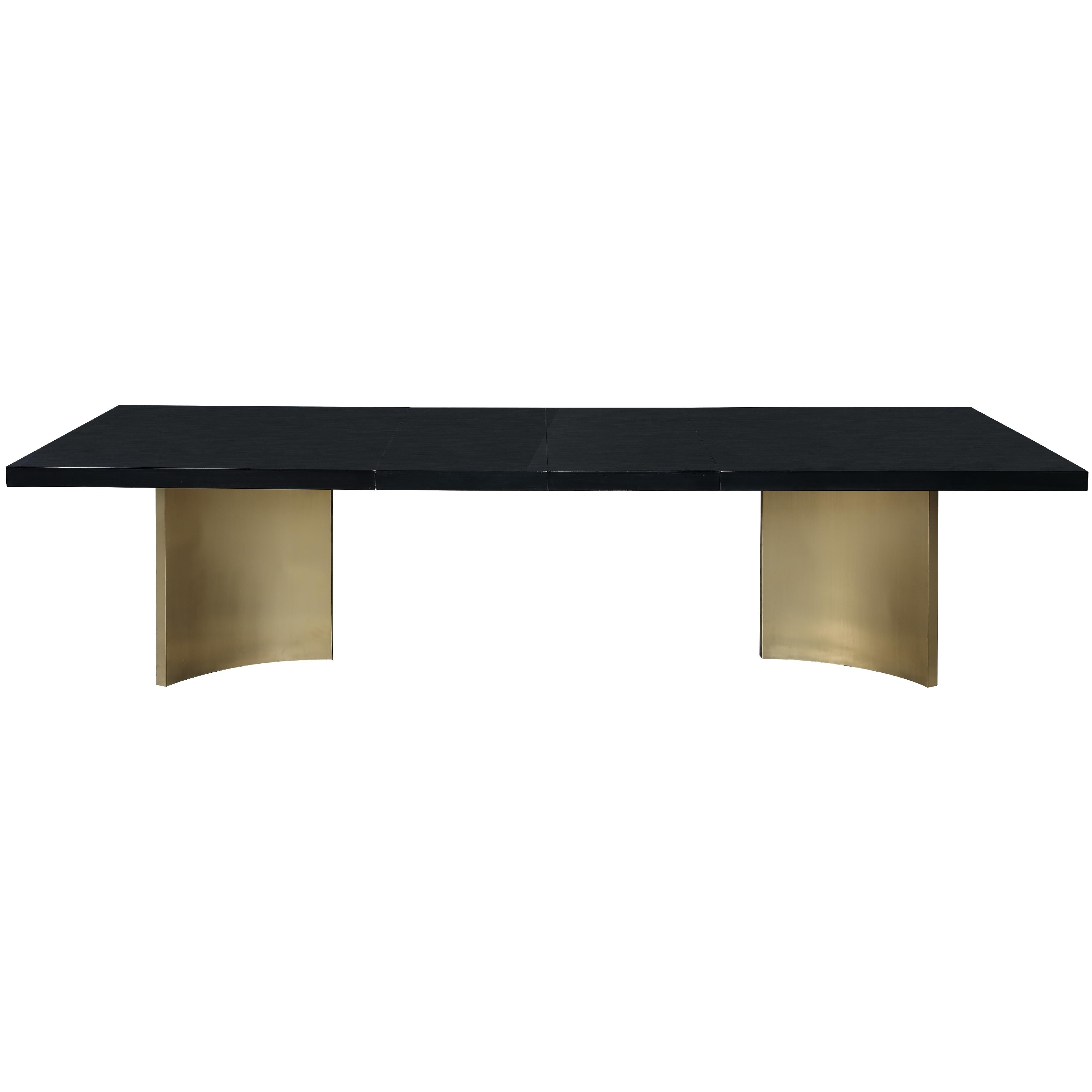 Meridian Immerse Black Dining Table (3 Boxes)