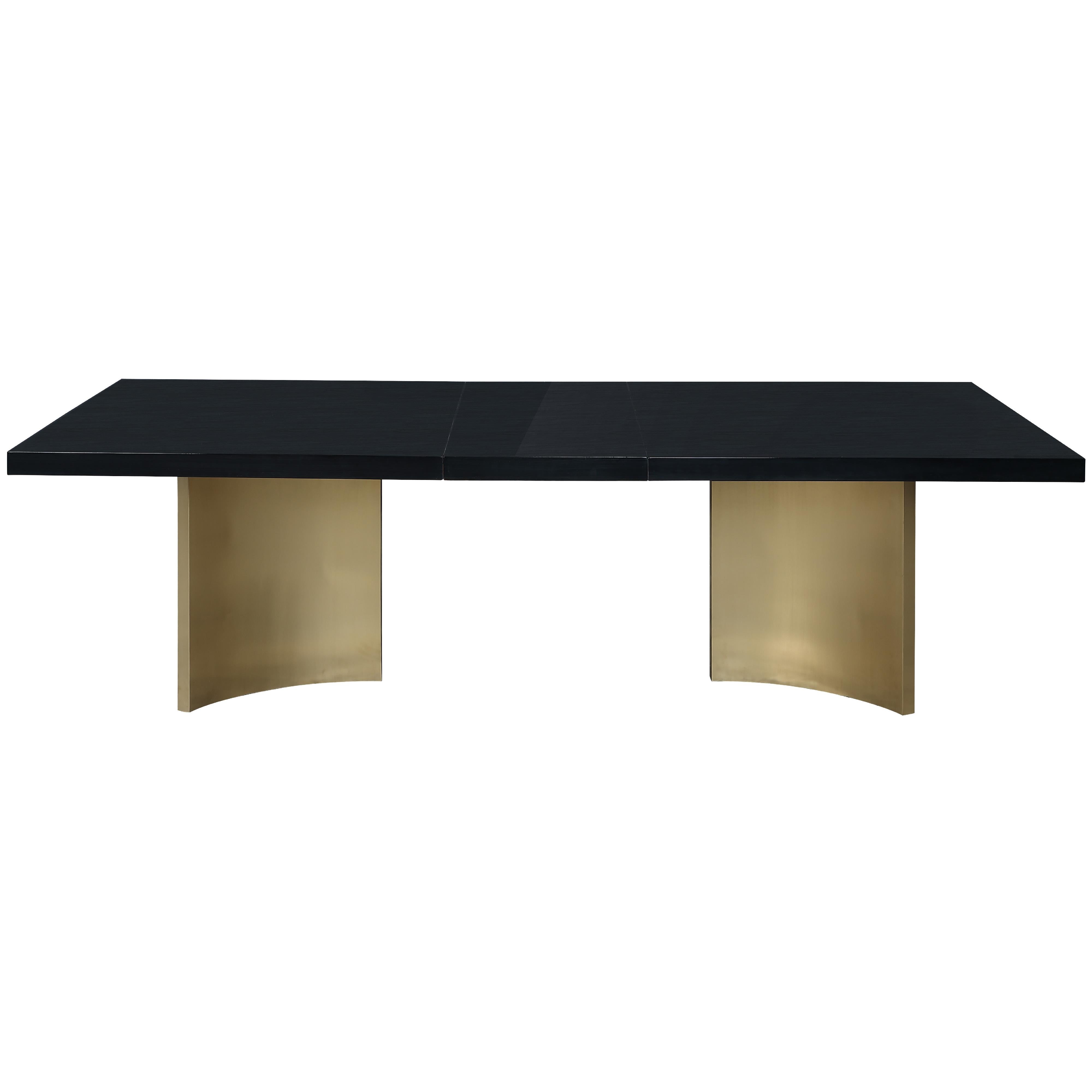 Meridian Immerse Black Dining Table (3 Boxes)