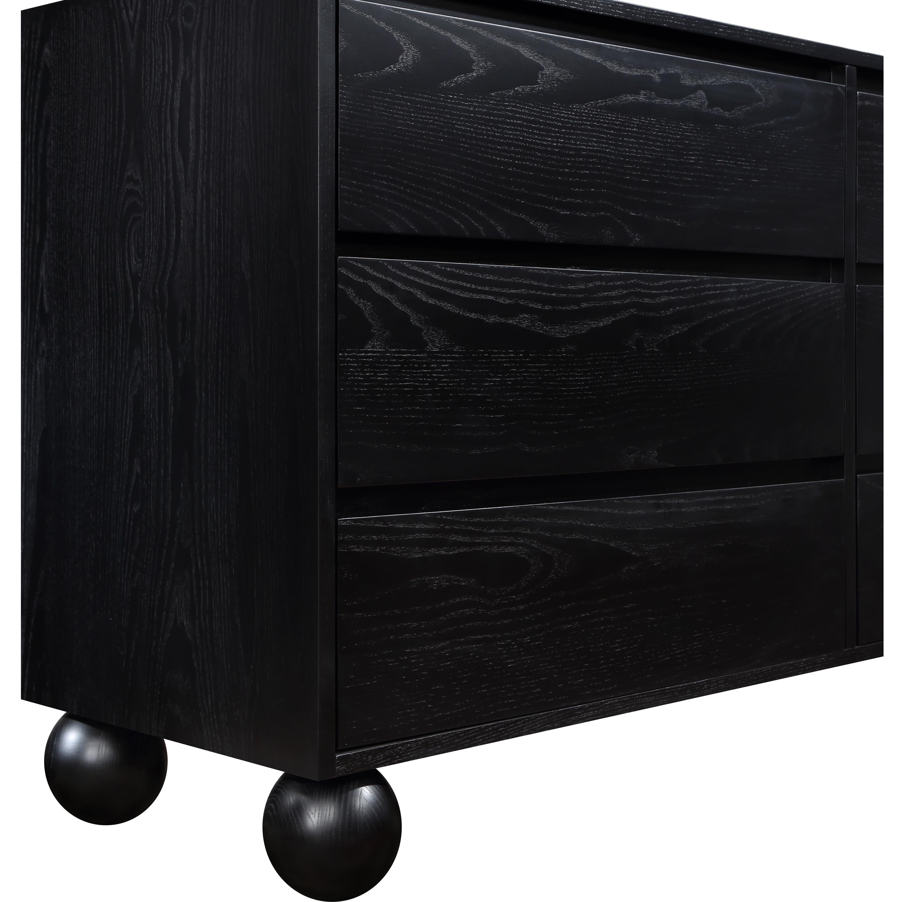 Meridian Kent Black Dresser