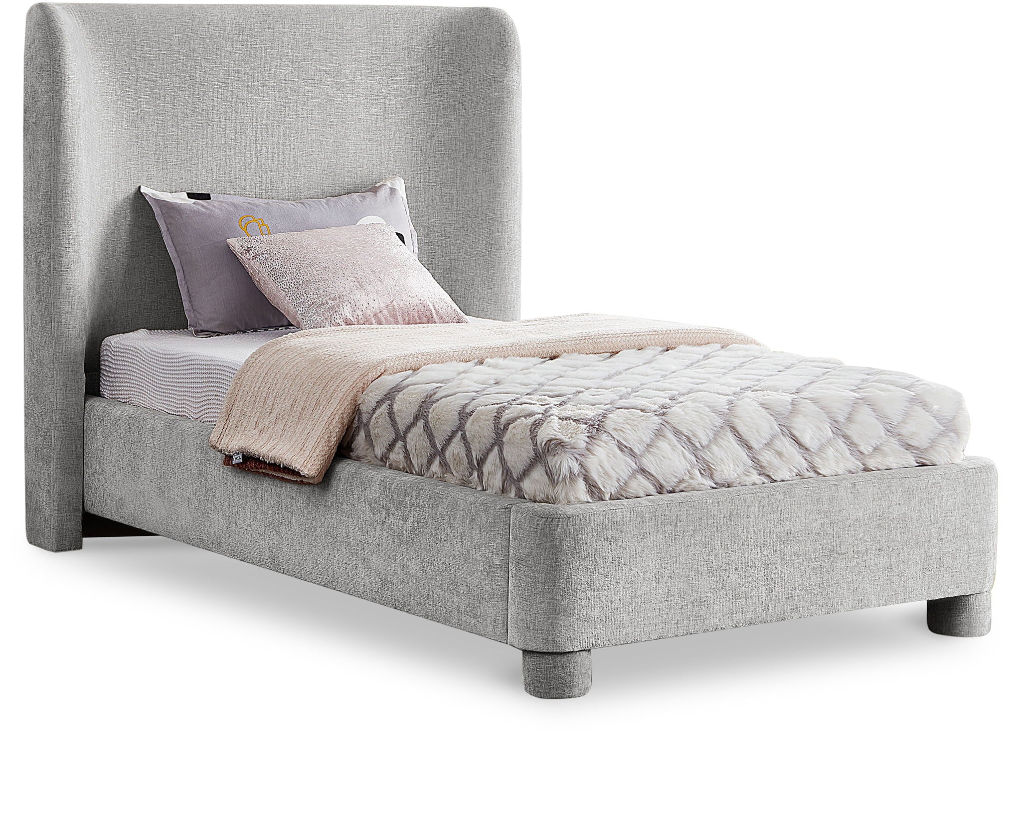 Penny - Chenille Fabric Bed