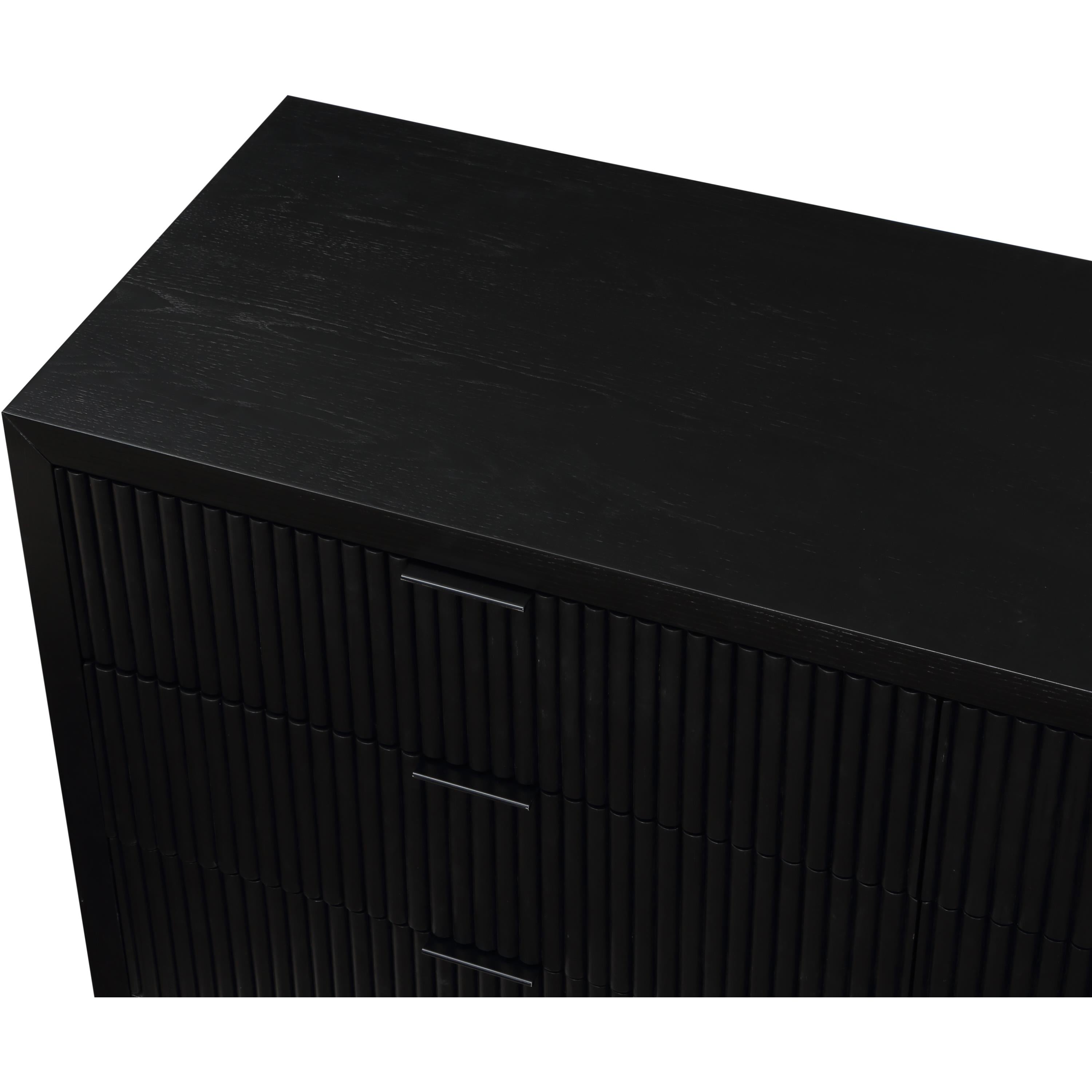 Meridian Fairfax Black Dresser