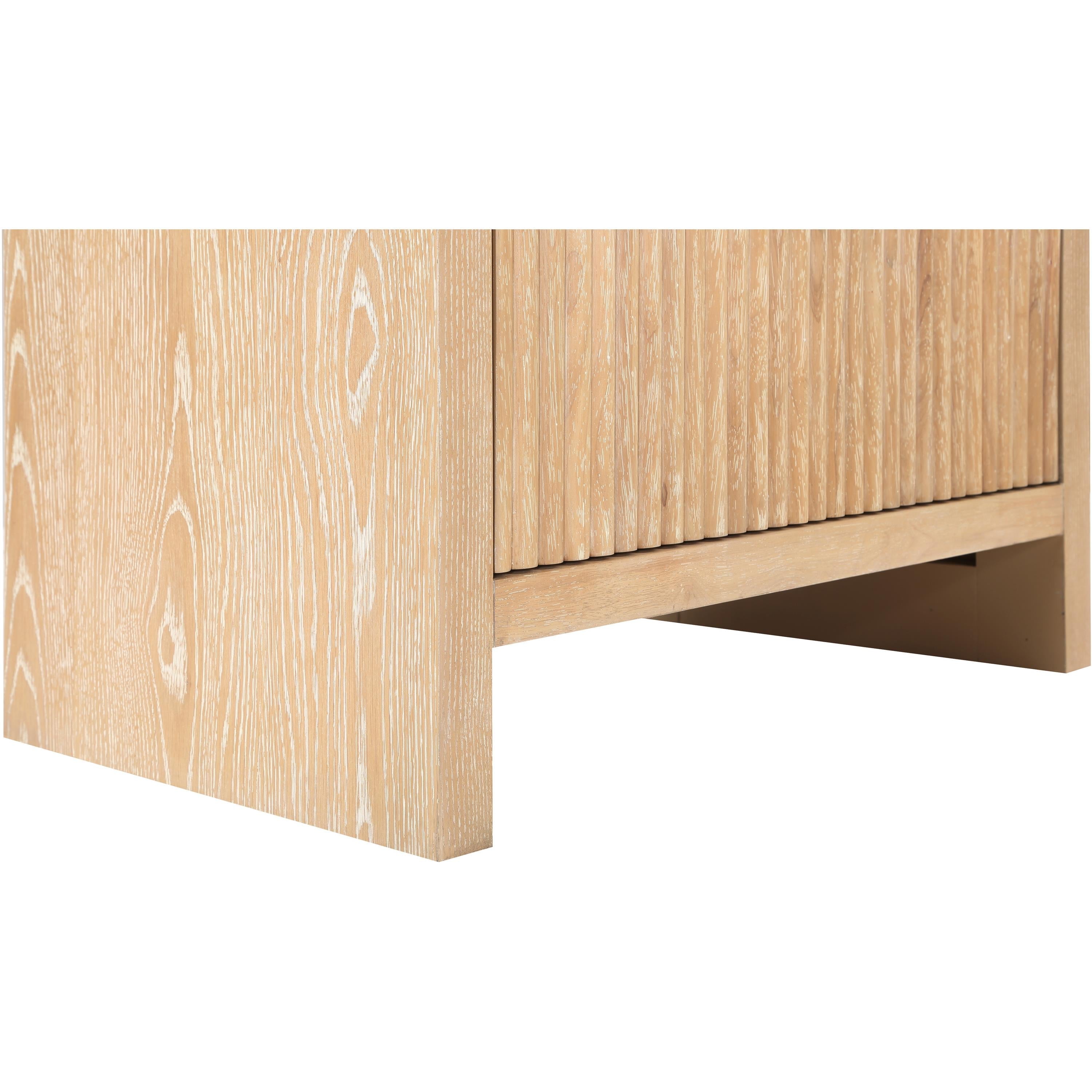 Meridian Fairfax Natural Night Stand