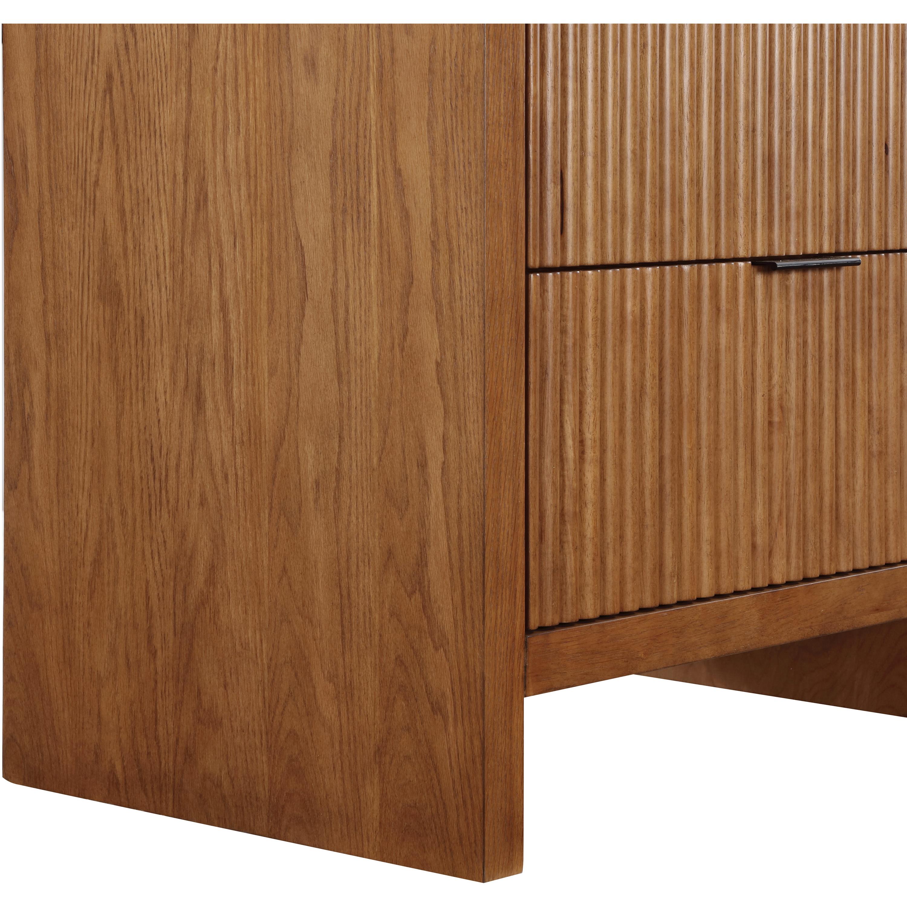 Meridian Fairfax Walnut Night Stand