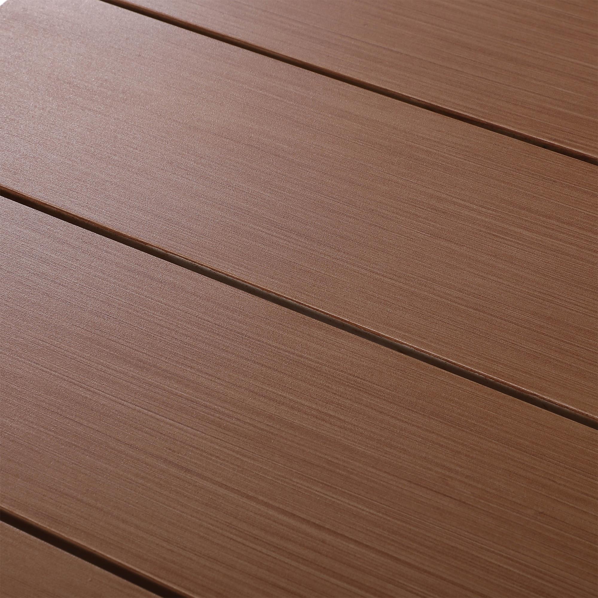 Meridian Maui Natural Outdoor Patio End Table