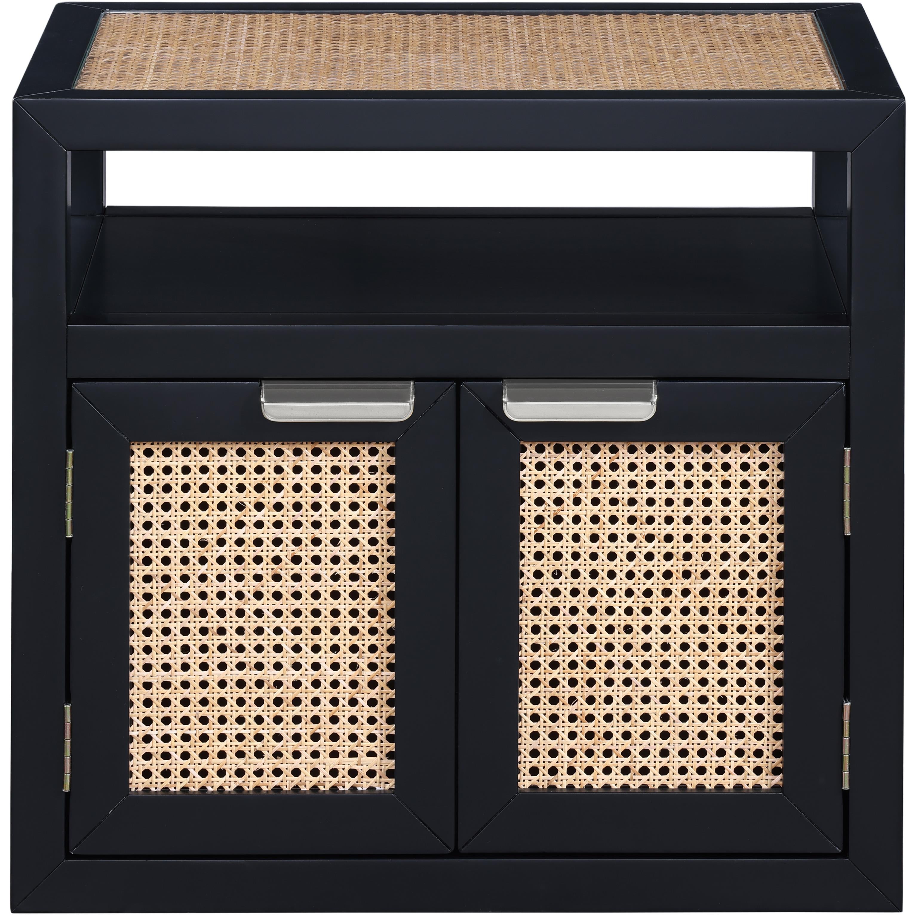 Meridian Cole Black Night Stand