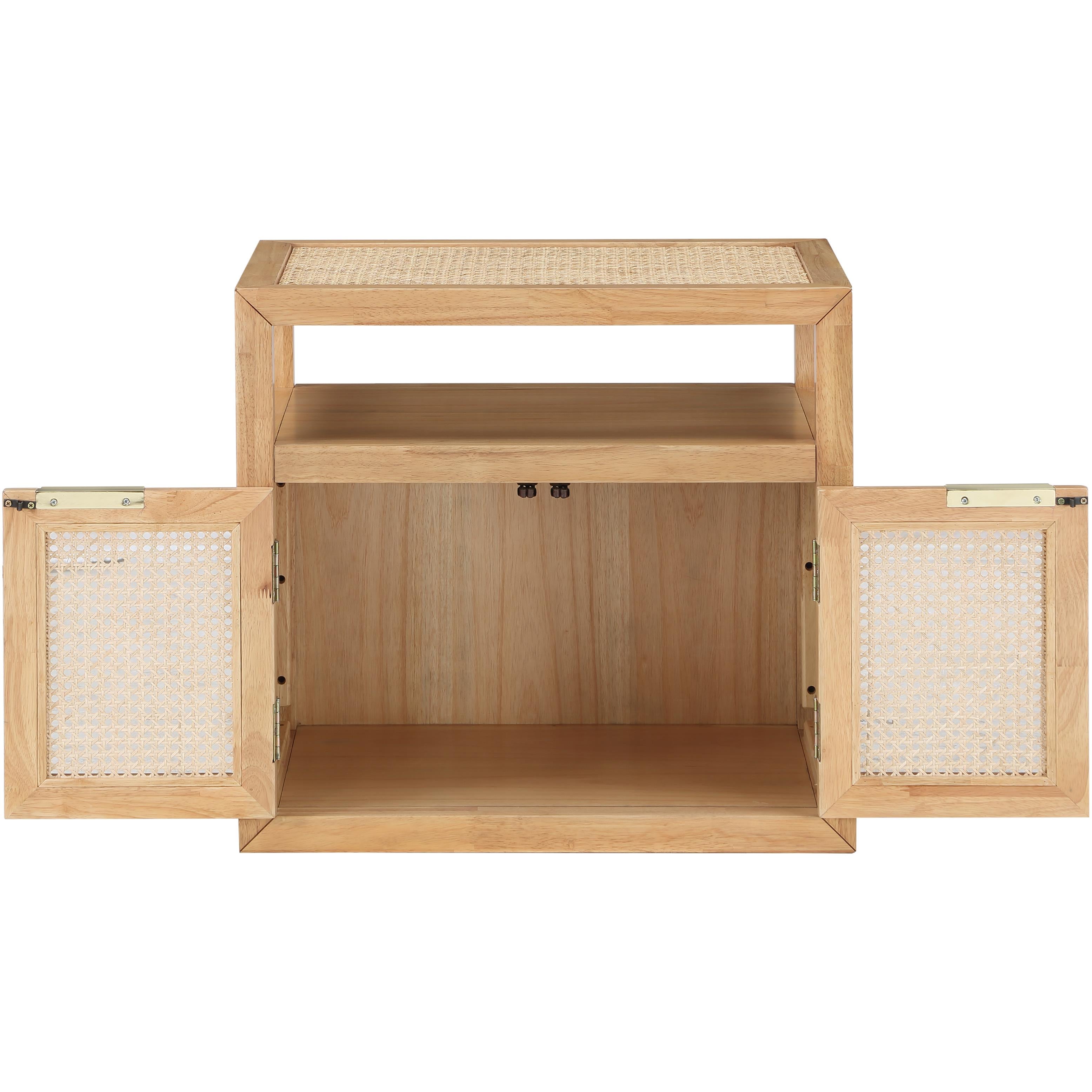 Meridian Cole Natural Night Stand